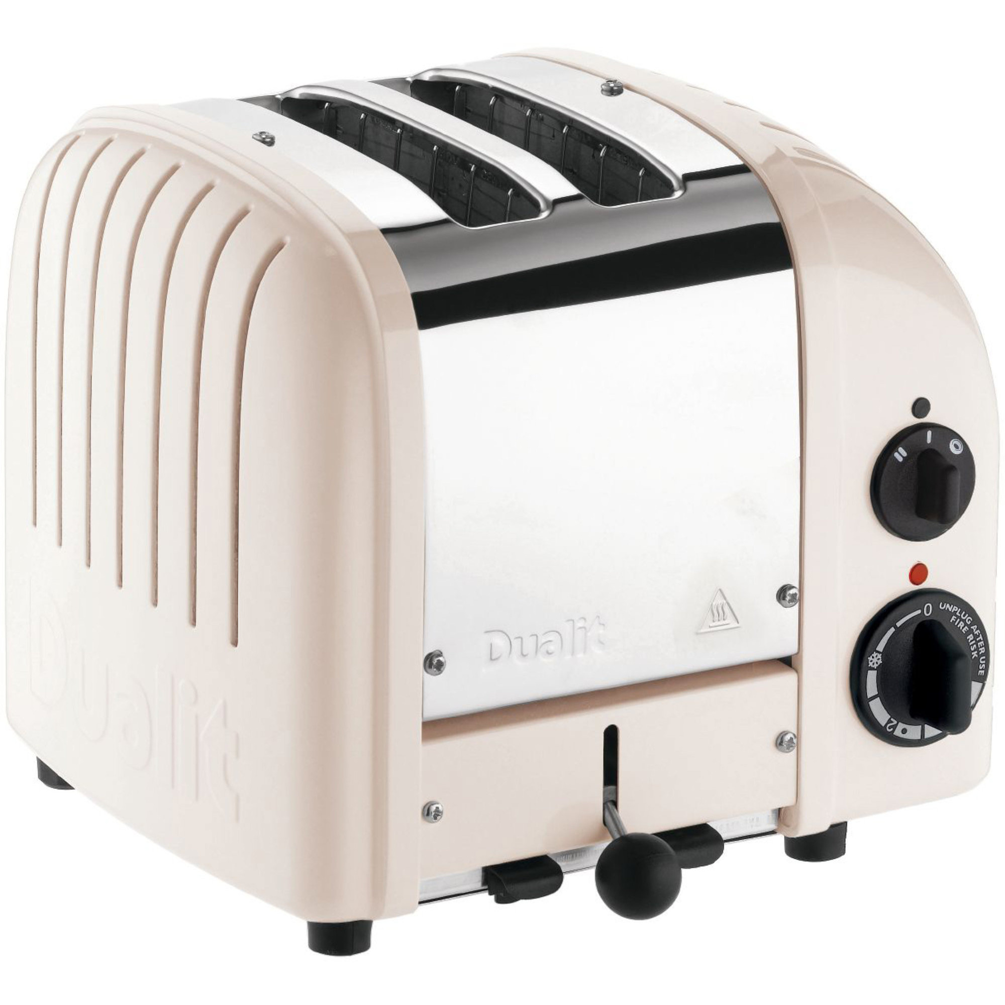 Dualit Newgen 2 slice toaster, pudder