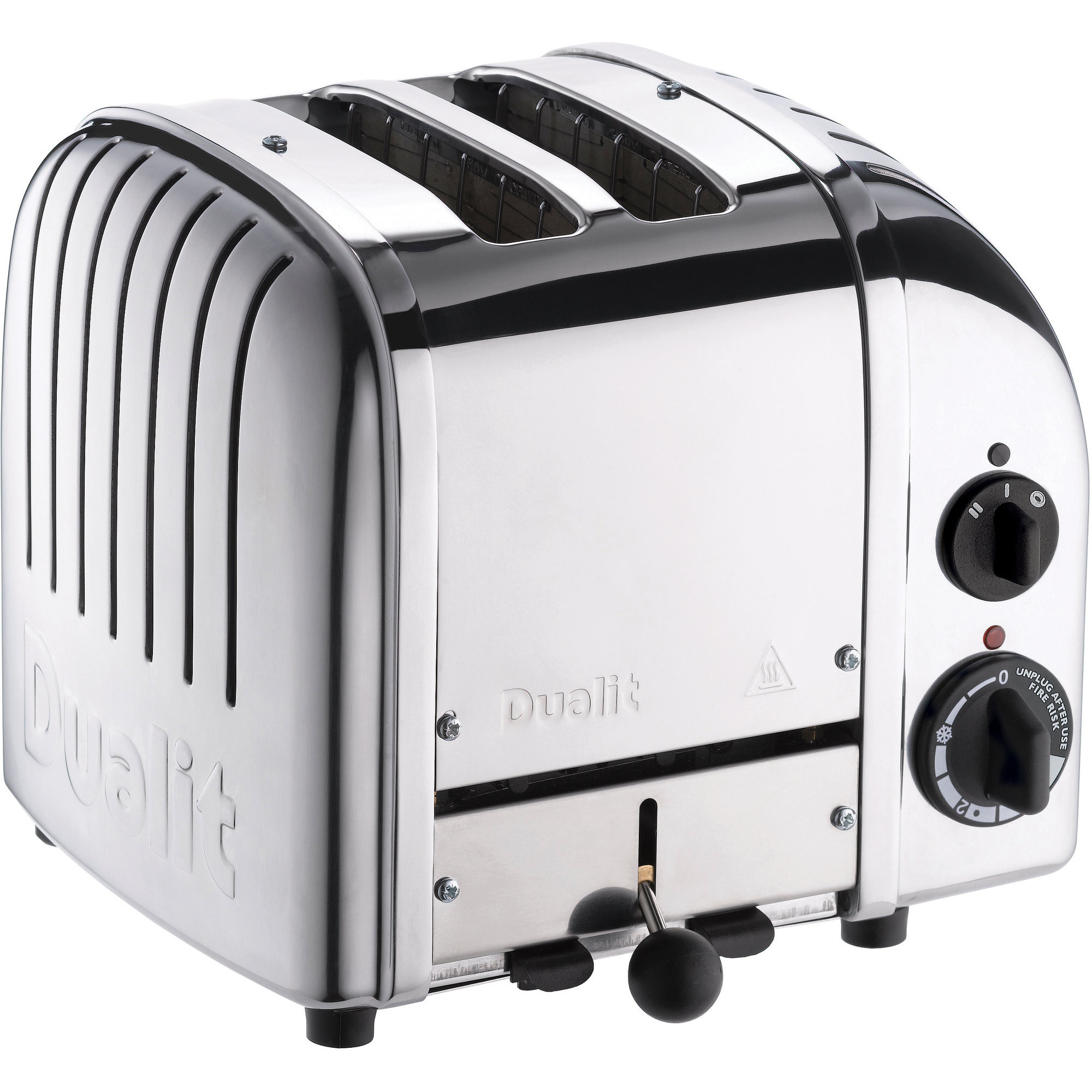 Dualit Newgen 2 slice toaster, krom