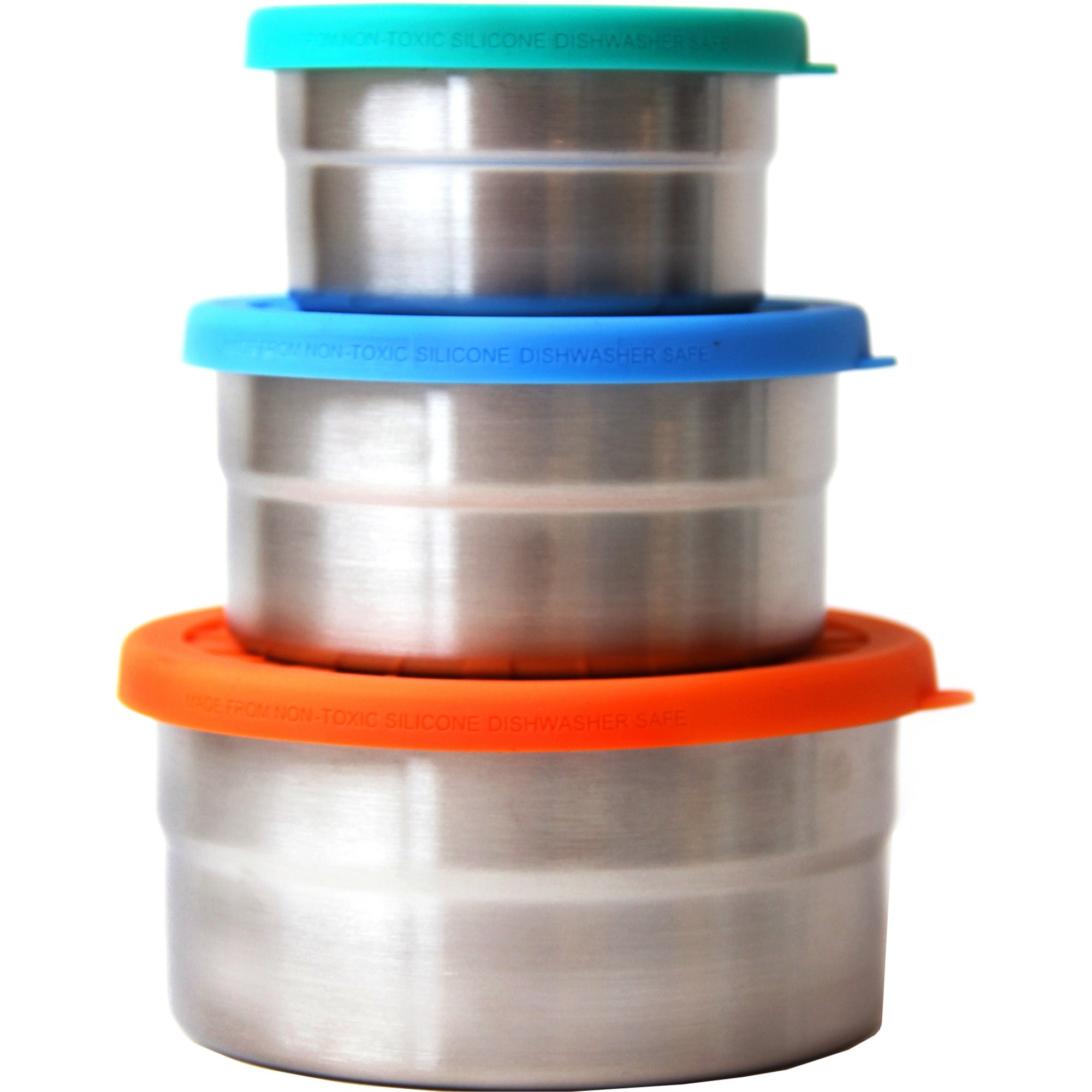 Läs mer om ECOlunchbox Seal Cup Trio runda matlådor, 3 delar