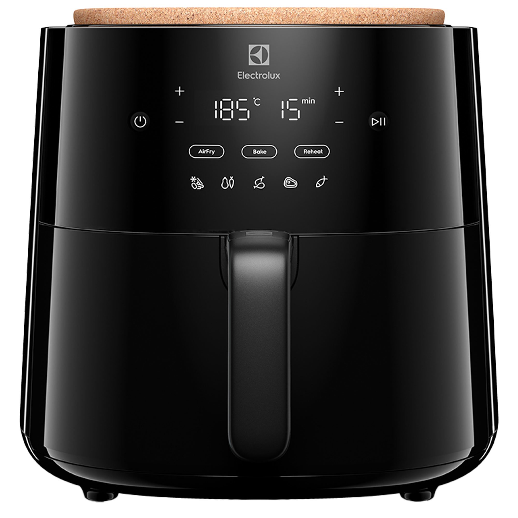 Electrolux 700s EAF5B airfryer 5 liter black glossy