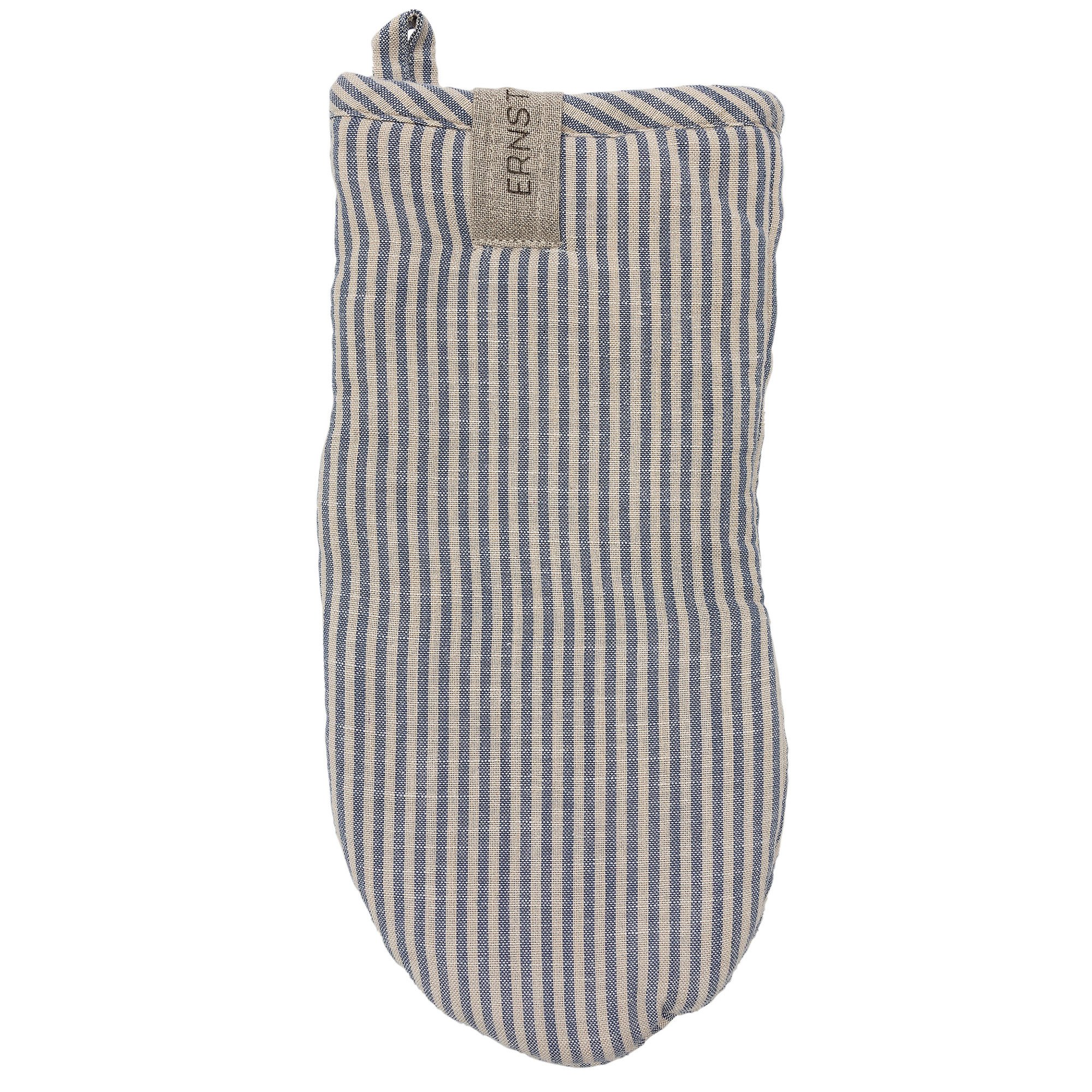 Ernst Grillvante randig blå/beige
