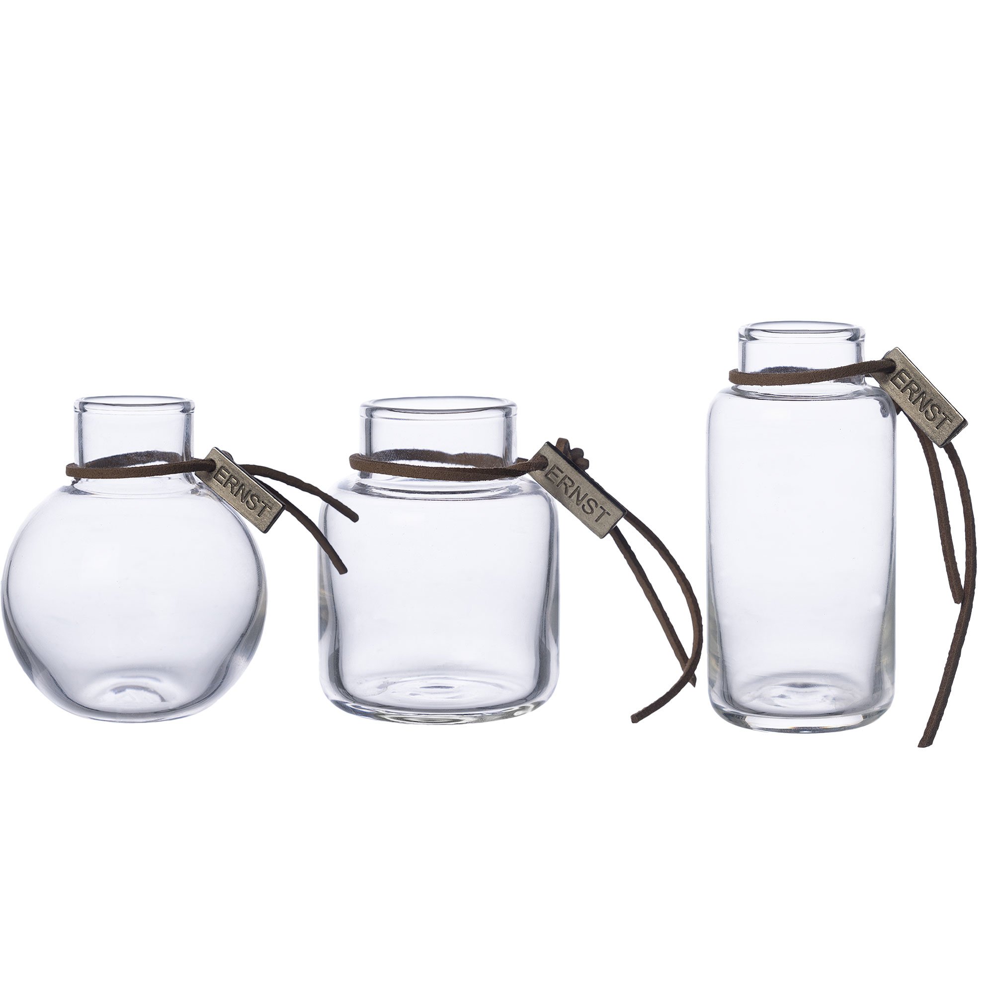 Läs mer om Ernst Glasvas 8 cm 3-pack, klar