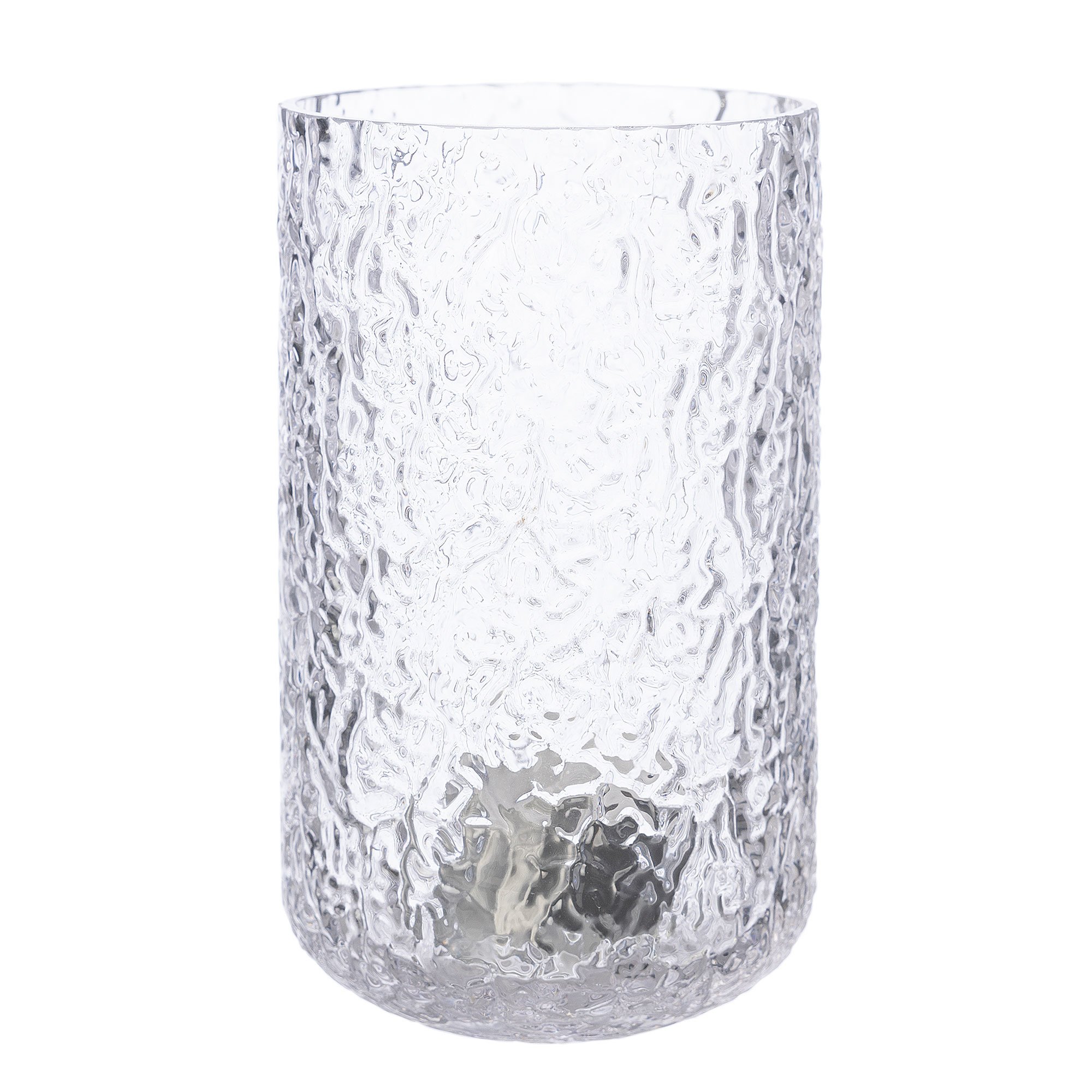 Ernst Ljuslykta 15 cm mönstrat glas