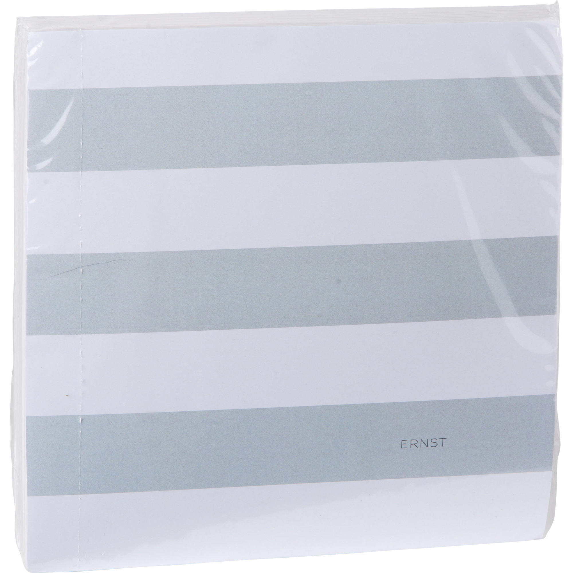 Ernst Serviett Striper 40×40 Beige/Hvit