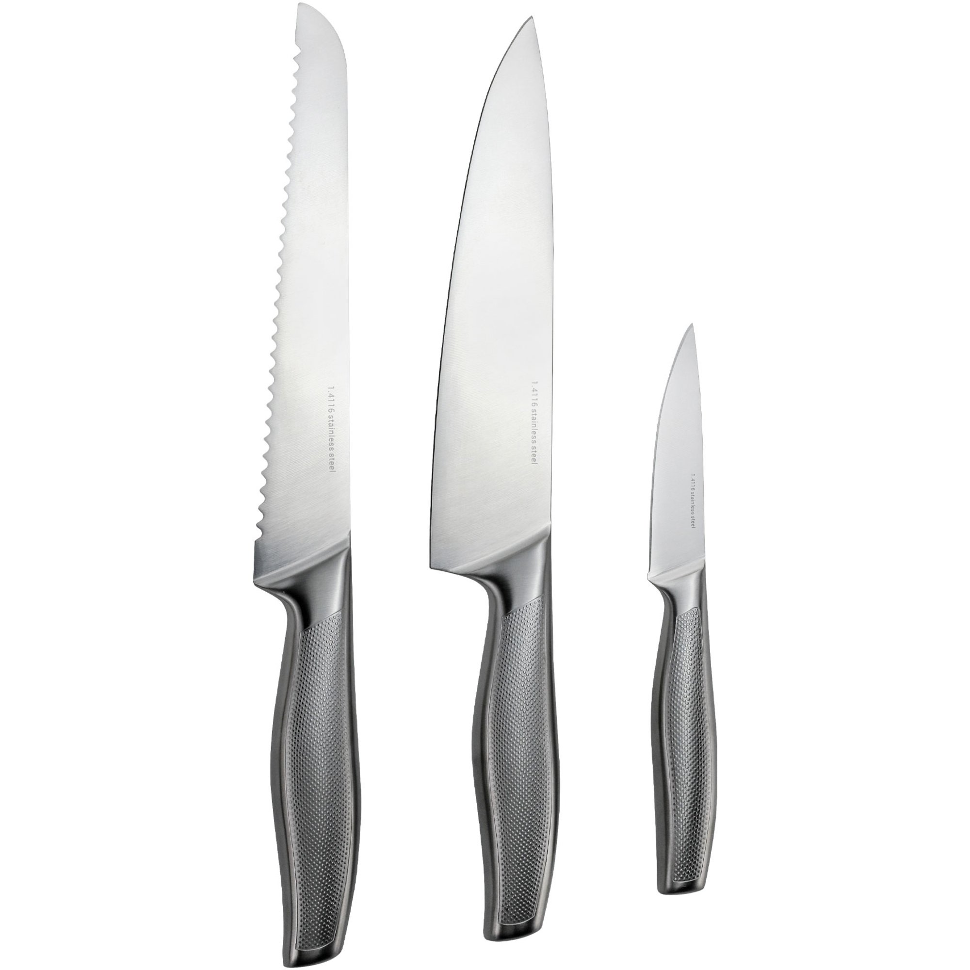Essentials Knivsæt, 1.4116-stål, 3 dele