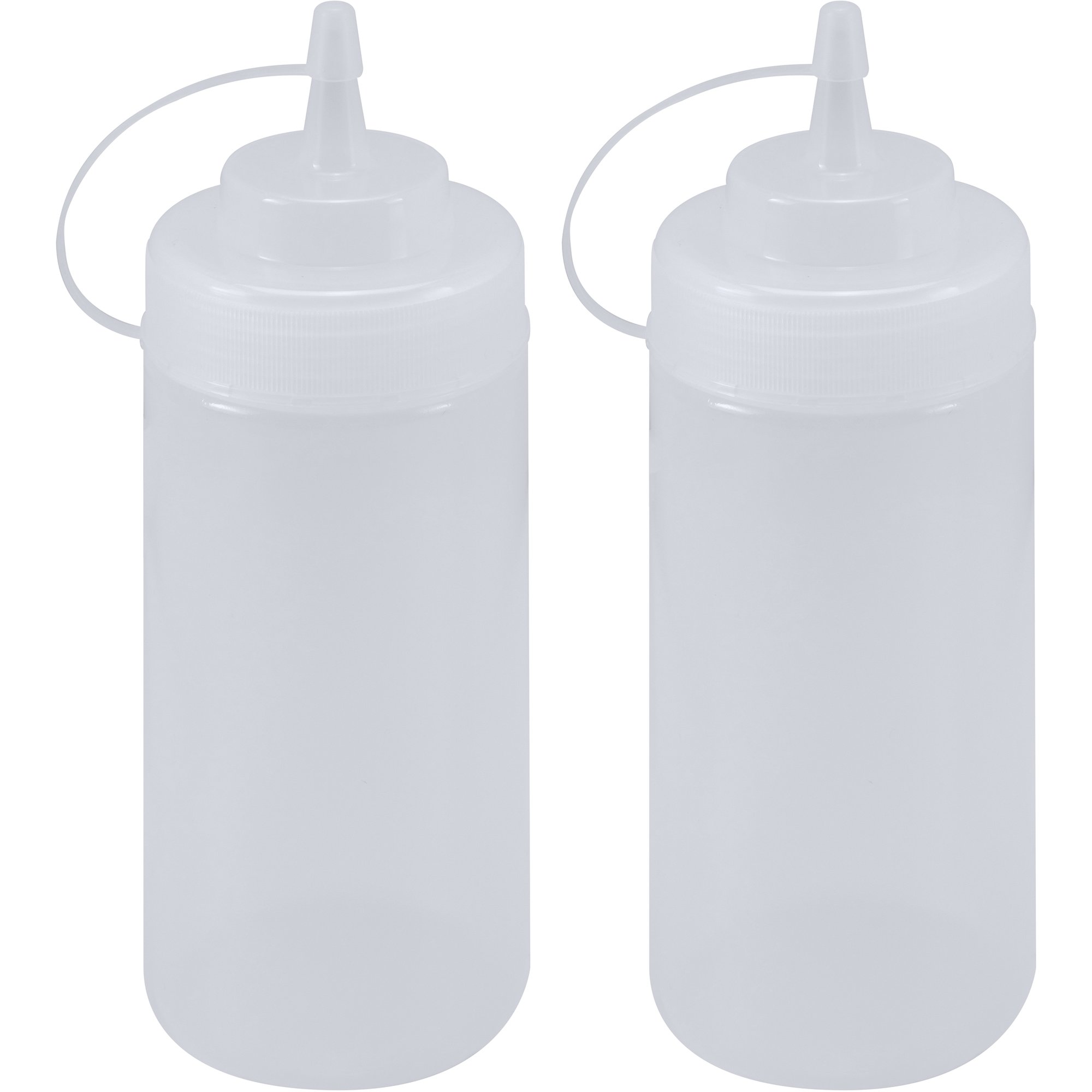 Essentials Squeeze-flaske 490 ml med lokk 2-pakning