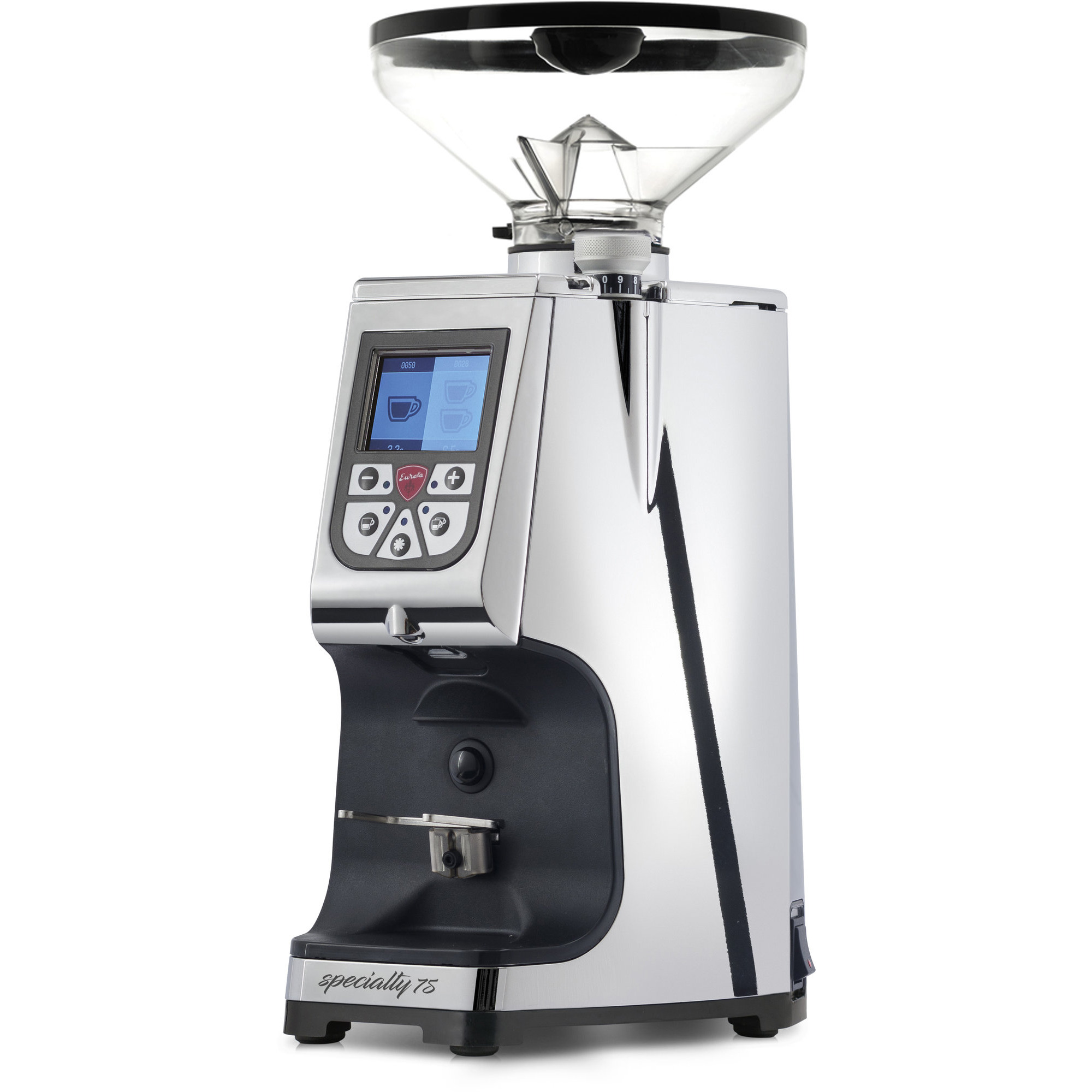Läs mer om Eureka ATOM Specialty 75 elektrisk kaffekvarn, Chrome
