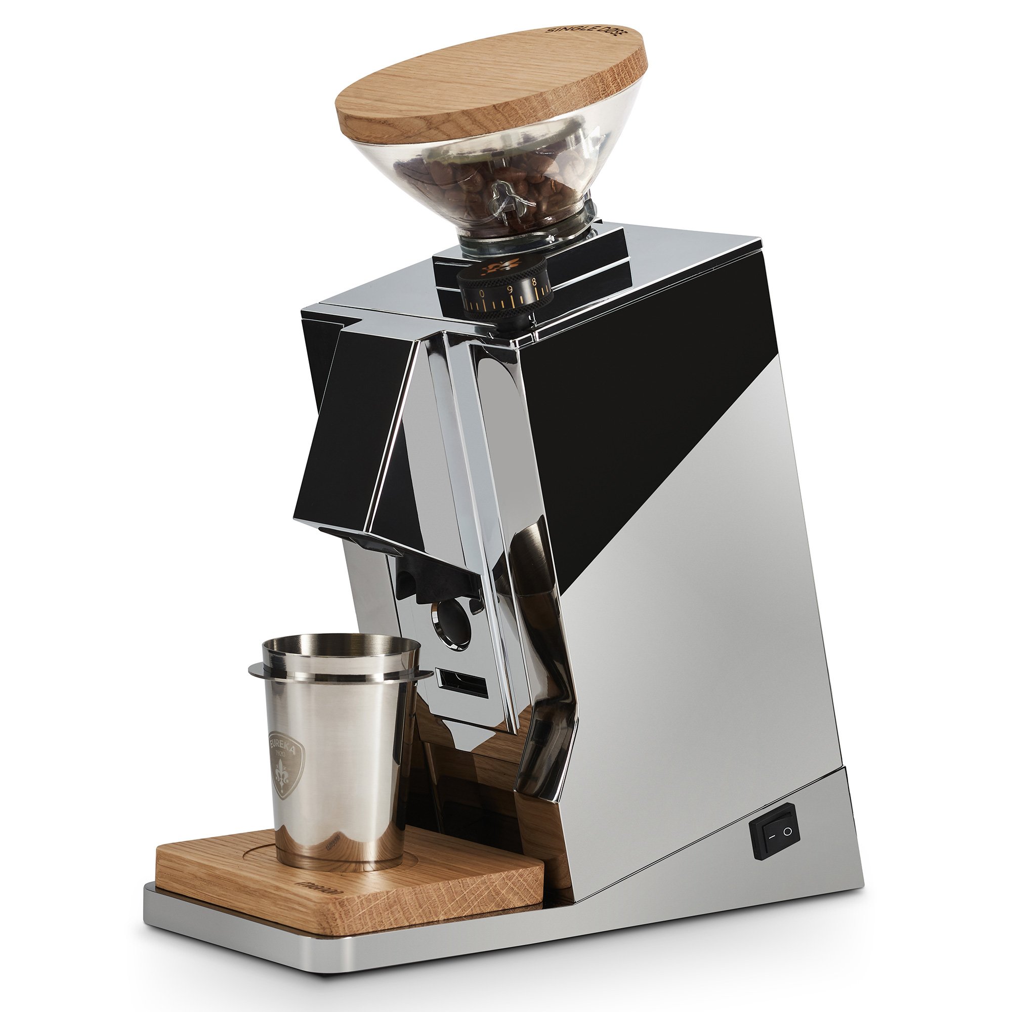Läs mer om Eureka Mignon Single Dose kaffekvarn, krom