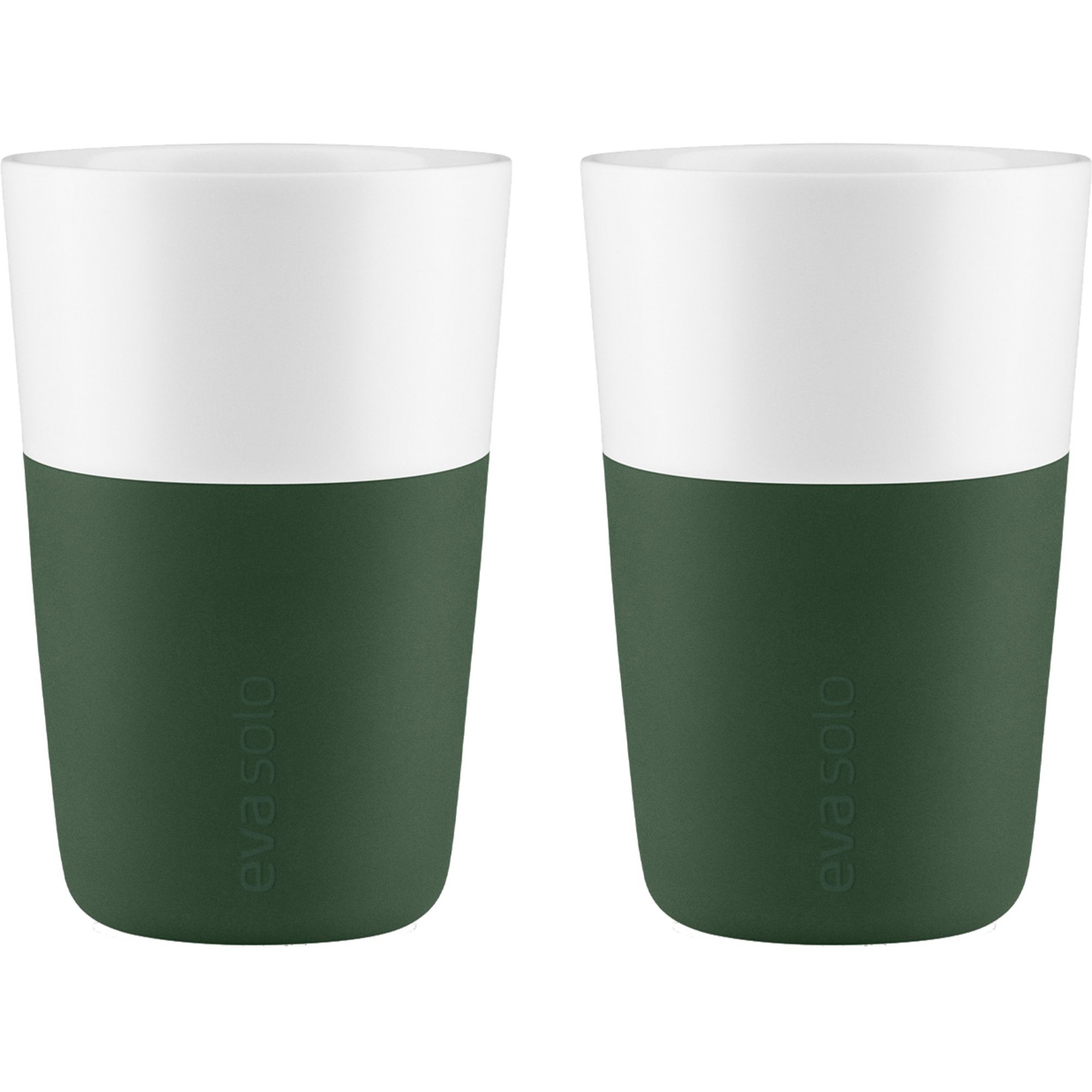 Läs mer om Eva Solo Cafe Latte-mugg 2 st, emerald green