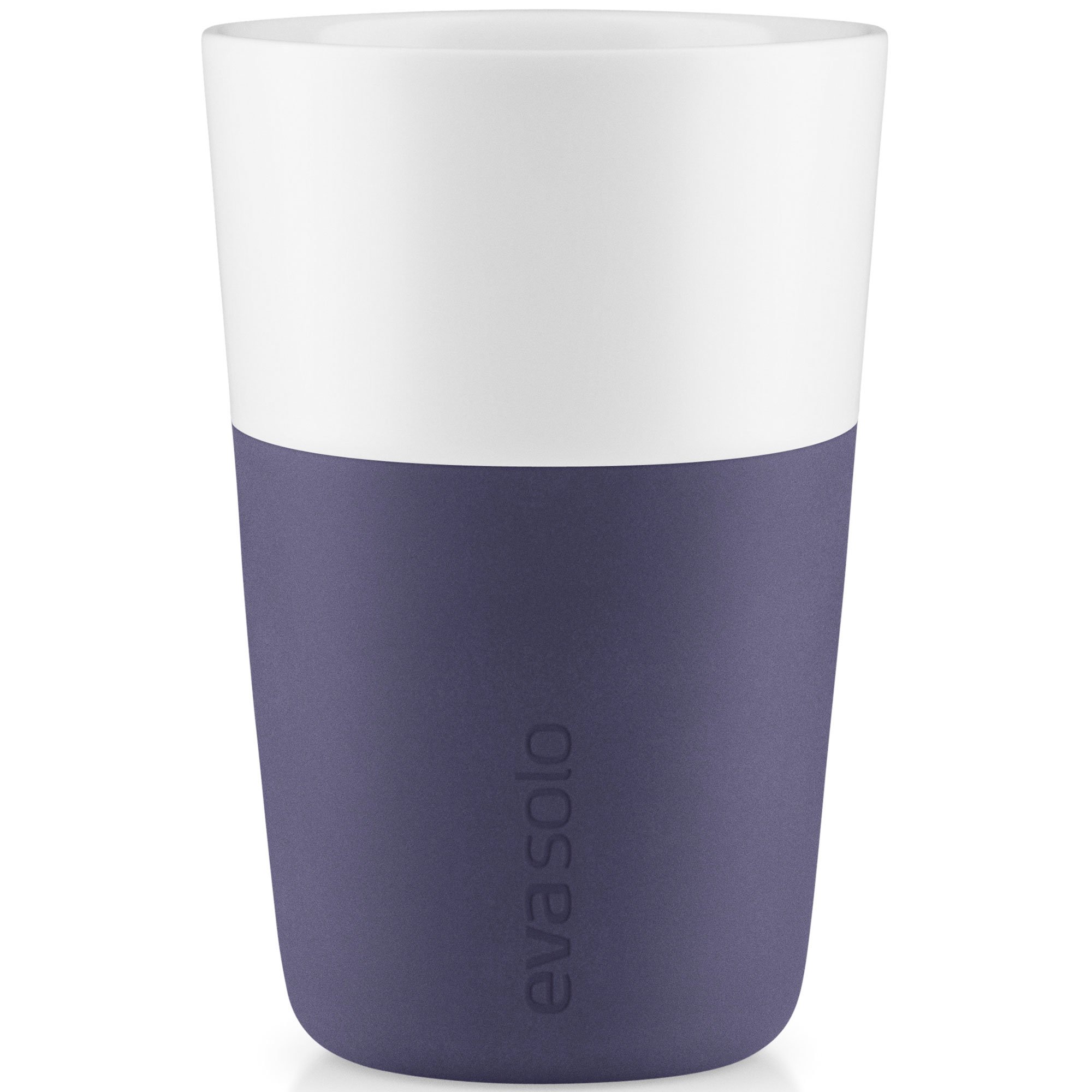 Eva Solo Cafe Latte-mugg 2 stycken violet blue