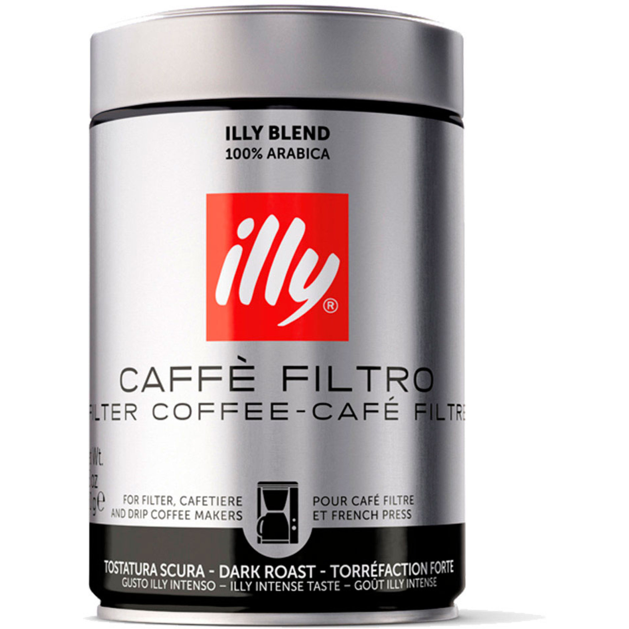 Illy Filterkaffe Mørk 250g