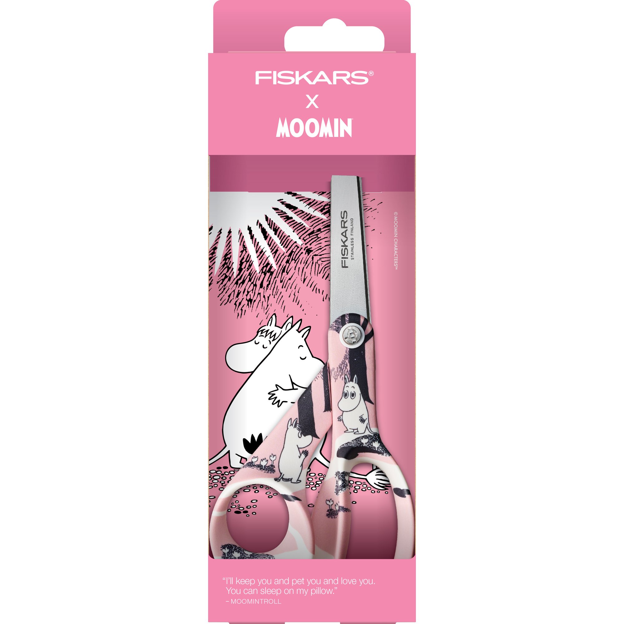 Läs mer om Fiskars Moomin universalsax 21 cm, Love