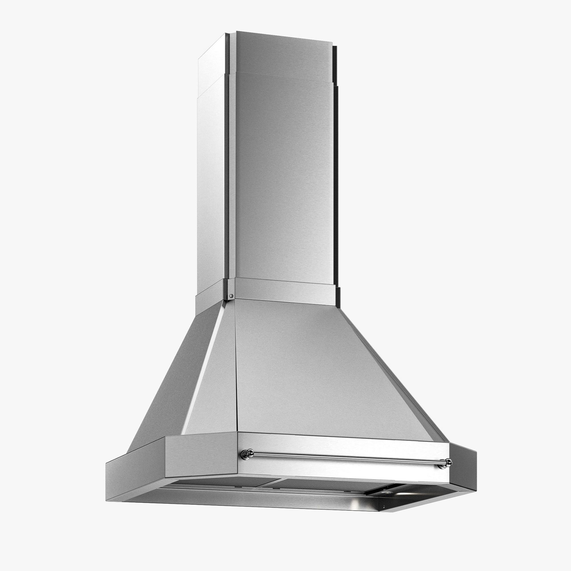 Fjäråskupan Exklusiv kjøkkenvifte ekstern 60 cm, rustfritt stål Kjøkkenvifte