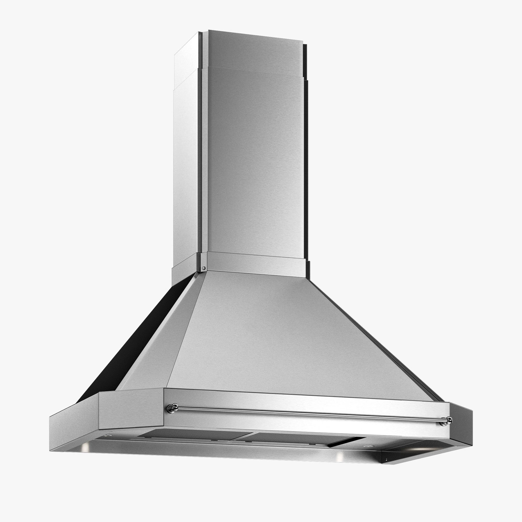 Fjäråskupan Exklusiv kjøkkenvifte ekstern 80 cm, rustfritt stål Kjøkkenvifte