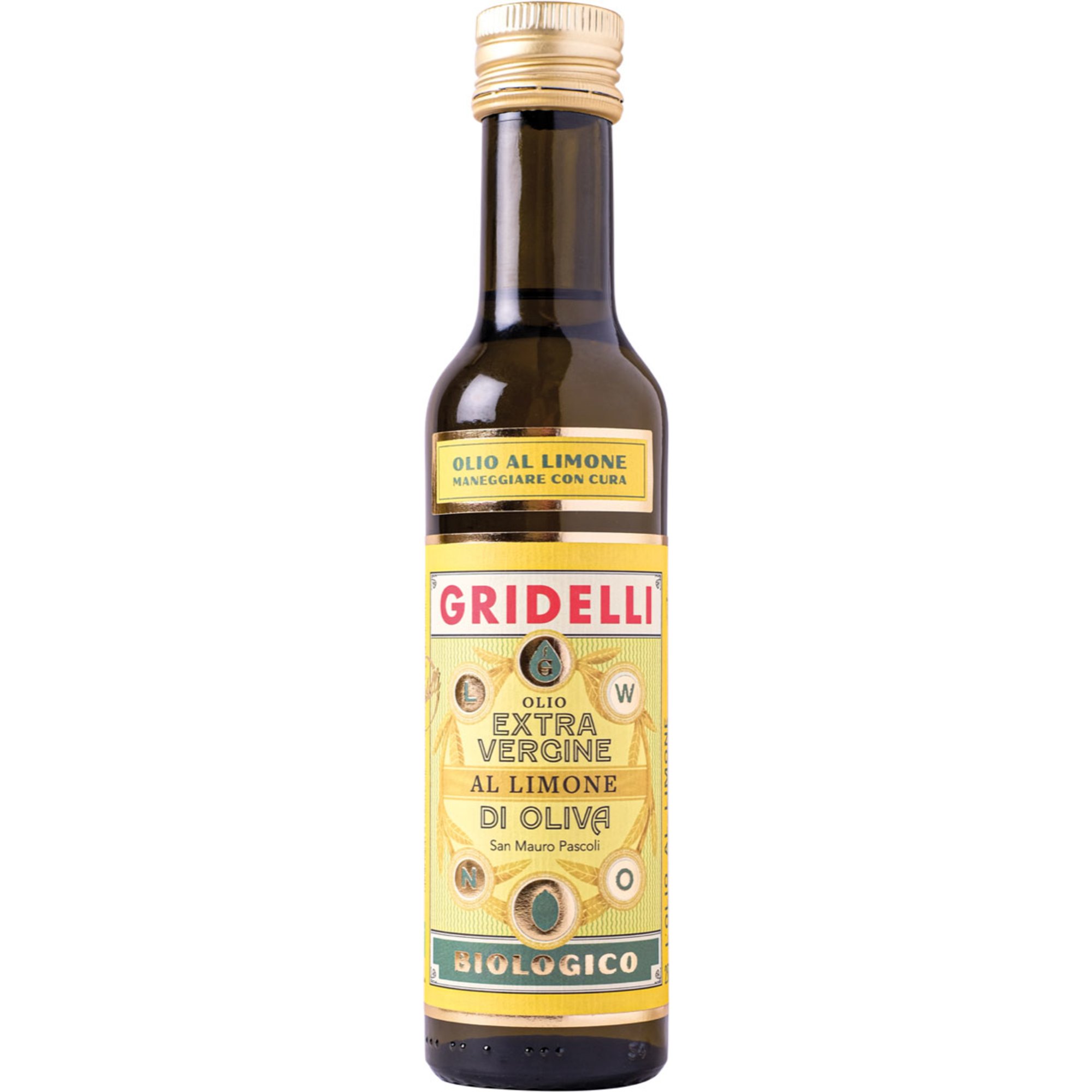 Läs mer om Fratelli Gridelli Olivolja Al Limone, 250 ml