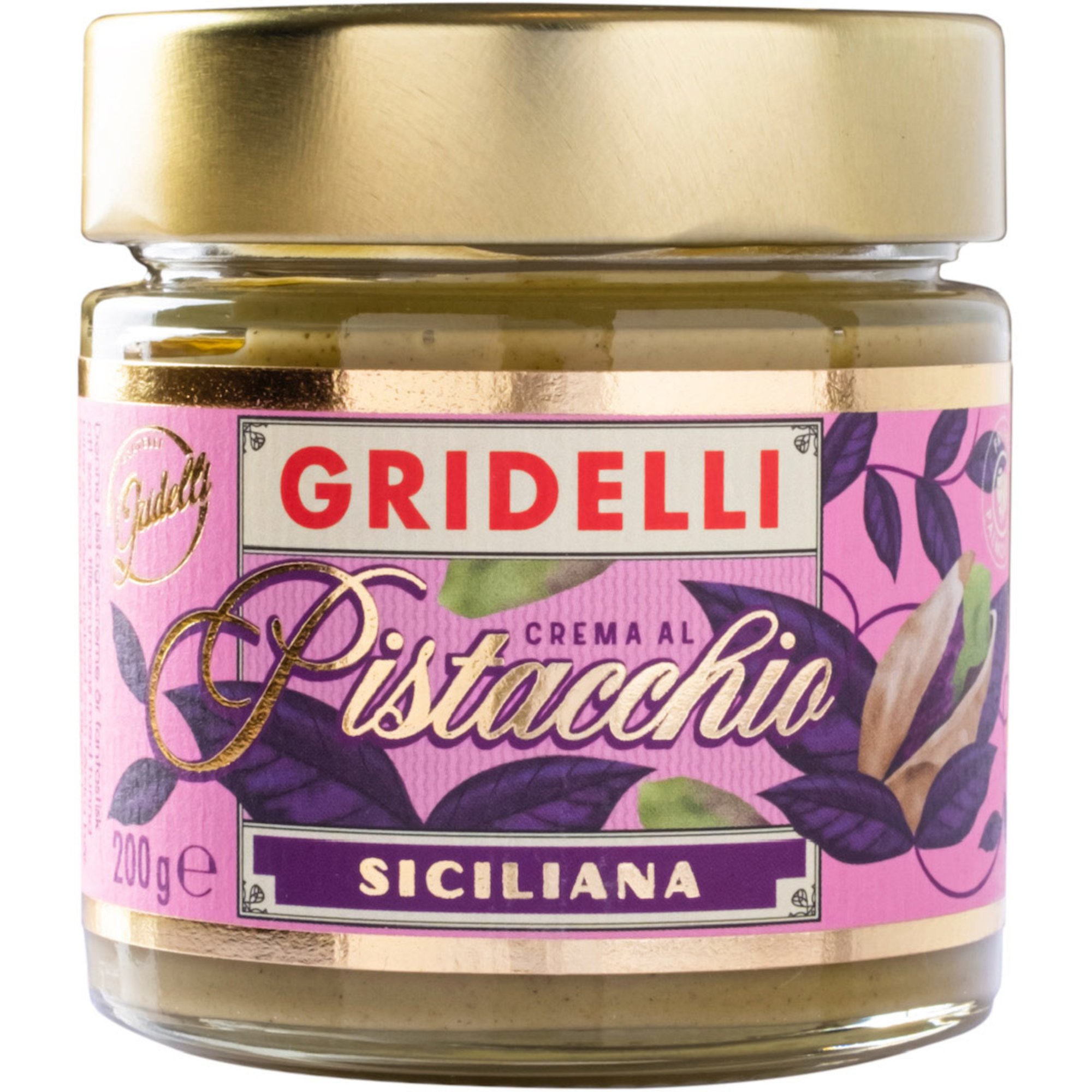 Läs mer om Fratelli Gridelli Crema al pistacchio, 200 ml