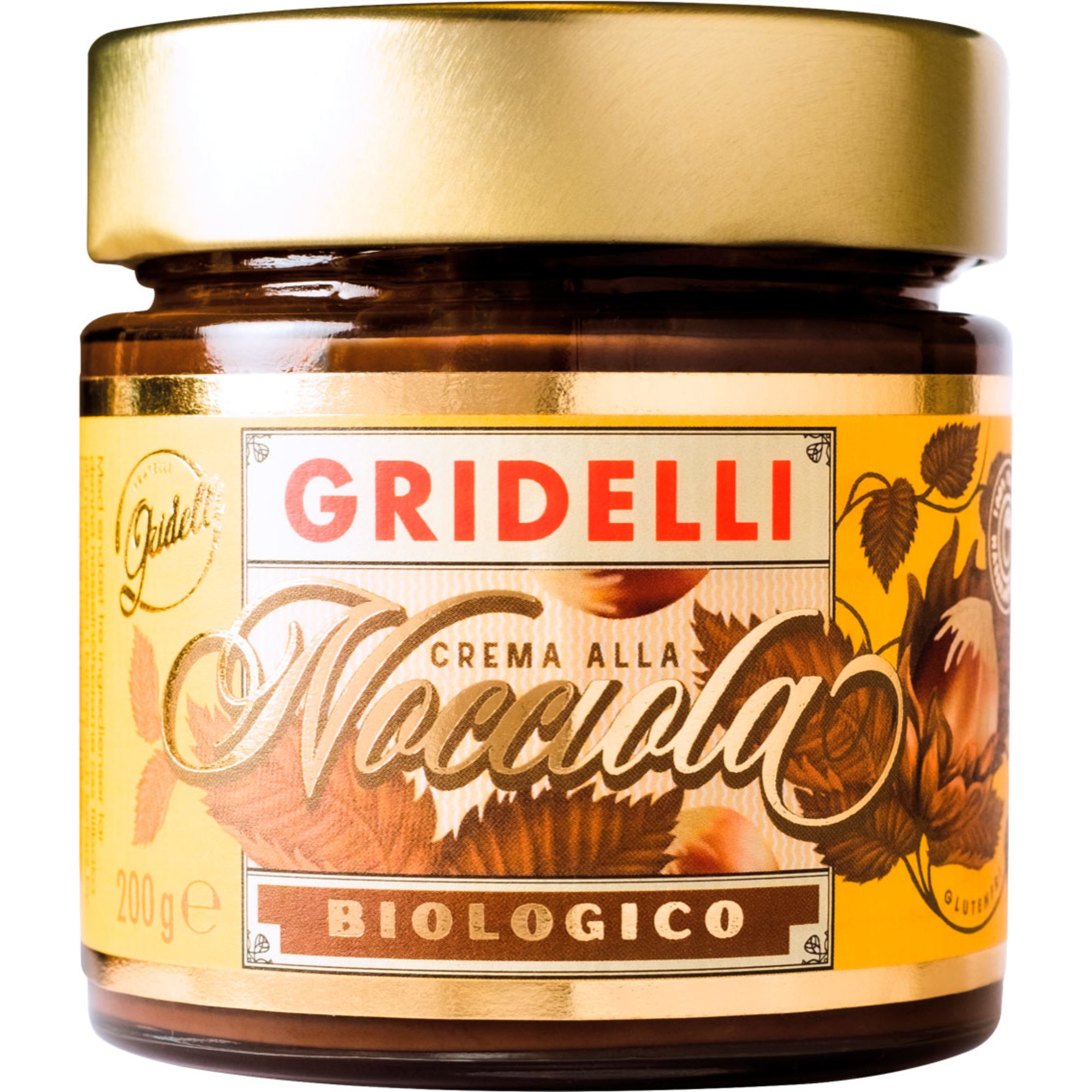 Läs mer om Fratelli Gridelli Nocciola hasselnötskräm, 200 g