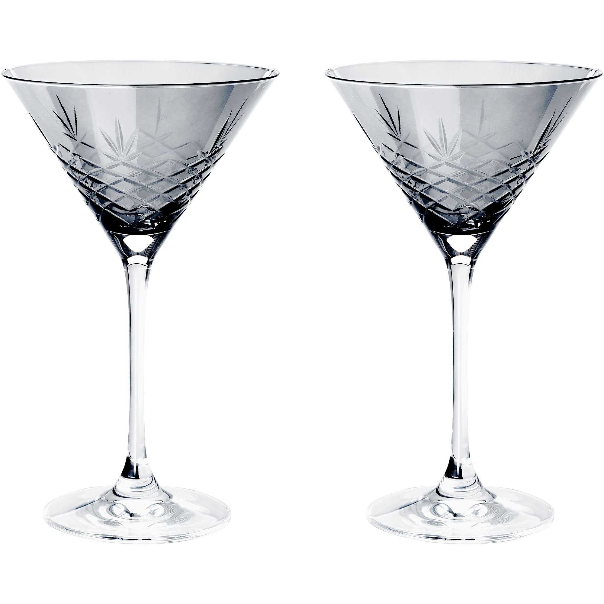 Frederik Bagger Crispy Cocktail Glass 2 stk, Dark Cocktailglass