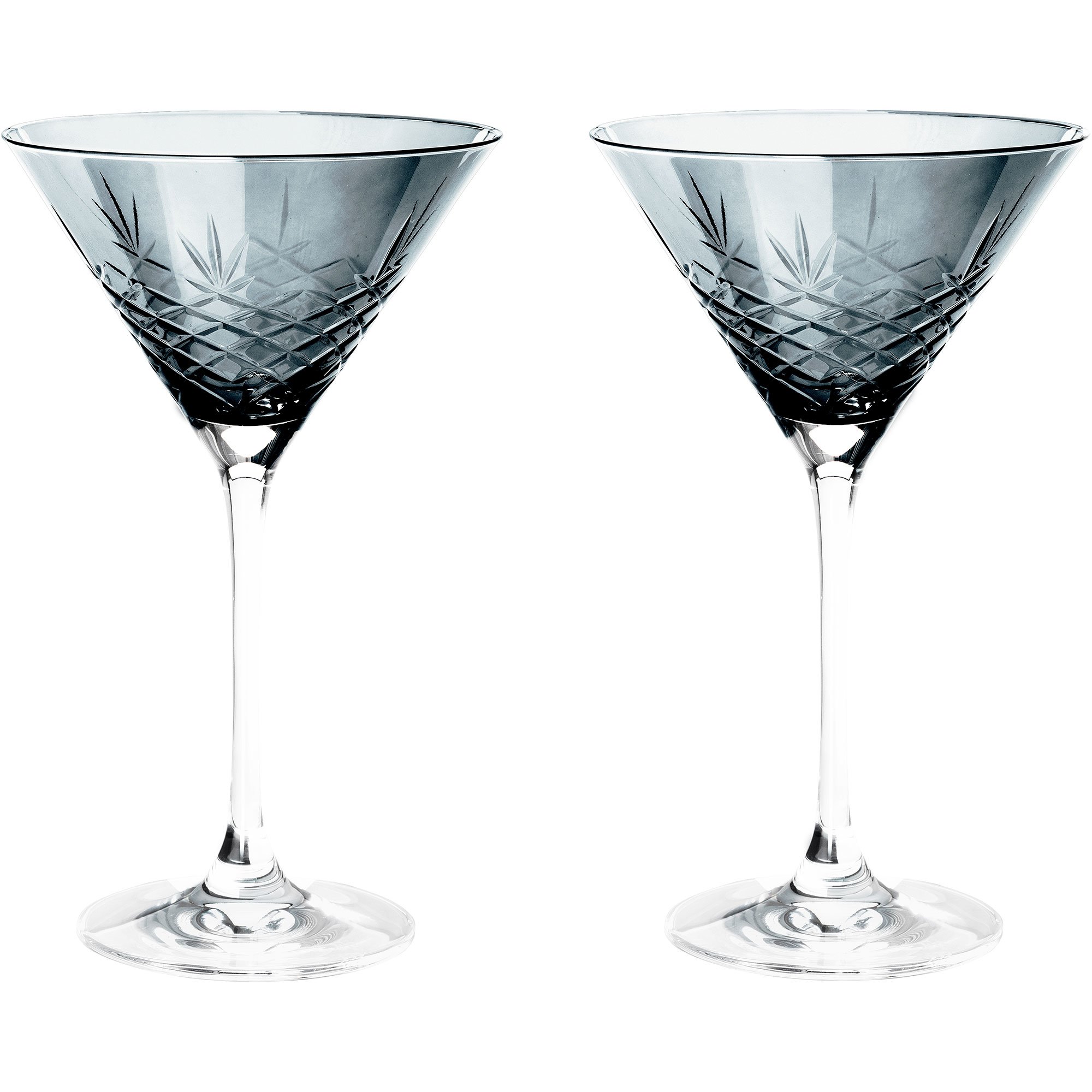 Läs mer om Frederik Bagger Crispy Cocktailglas Sapphire 2 st