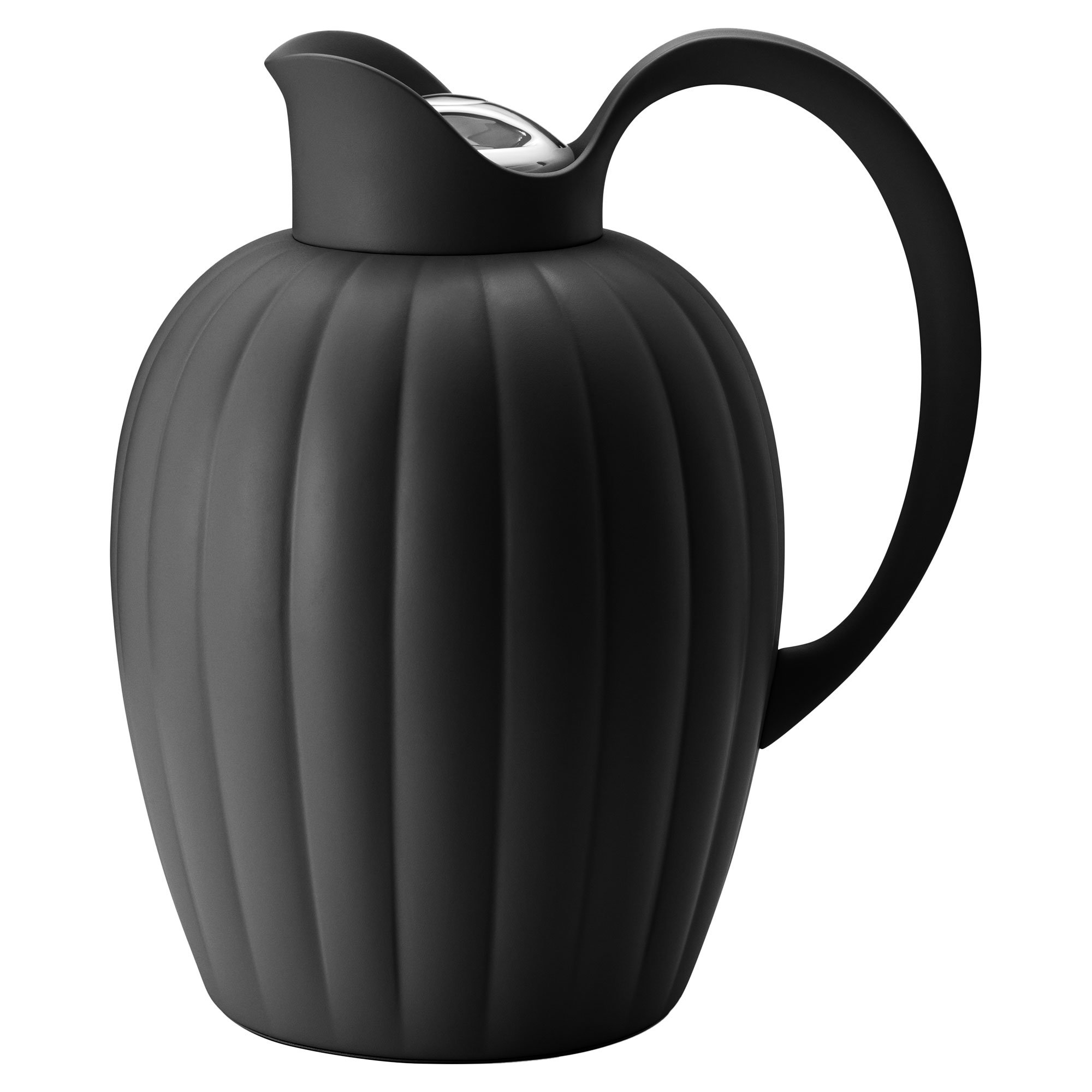 Georg Jensen Bernadotte termoskanna 1 liter svart