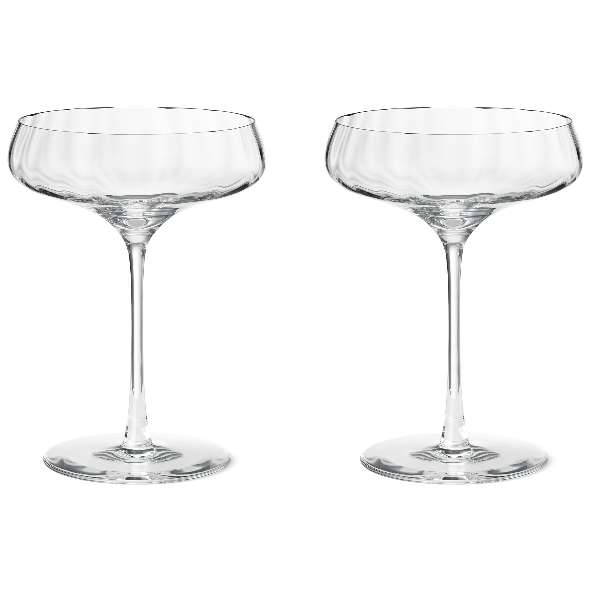 Läs mer om Georg Jensen Bernadotte cocktailglas coupe, 20 cl, 2 st