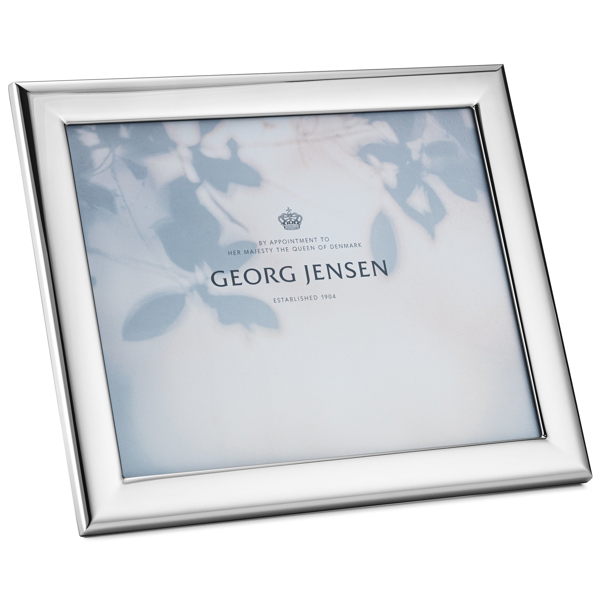 Läs mer om Georg Jensen Modern fotoram, rostfritt stål, 10 cm x 12 cm