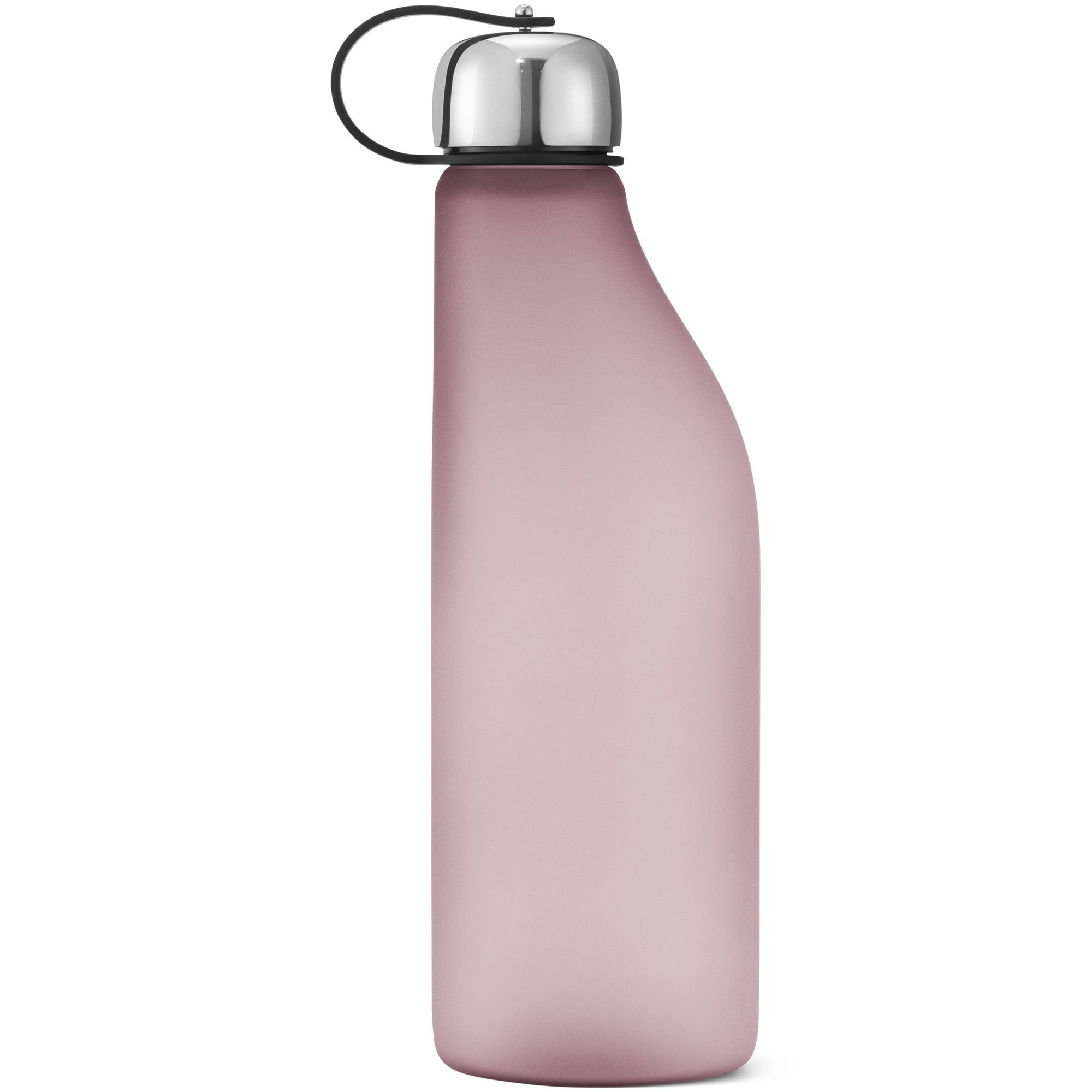 Läs mer om Georg Jensen Sky dricksflaska med stålkork, 50 cl, rosa