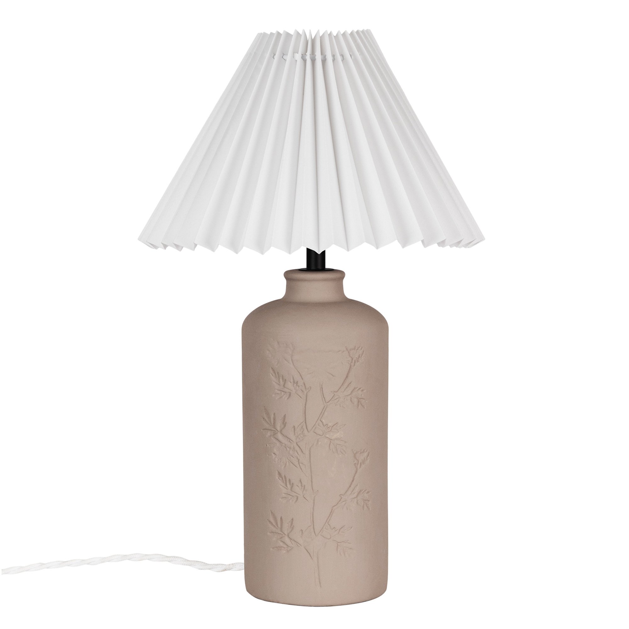Läs mer om Globen Lighting Flora Mud bordslampa, 39 cm