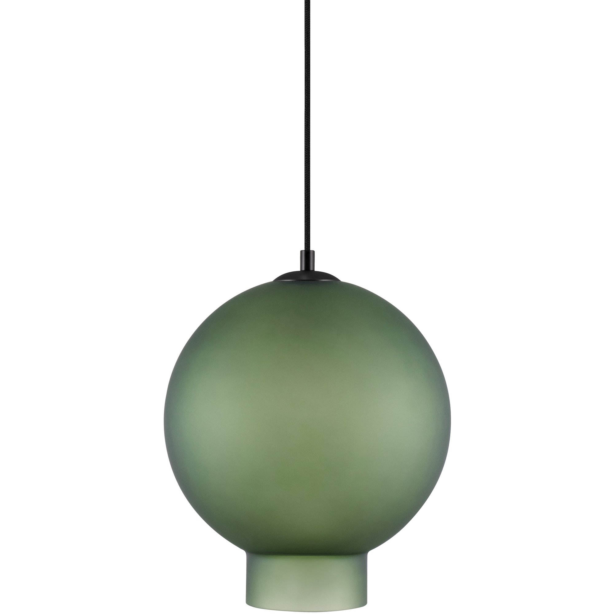 Globen Lighting Bams 25 pendel, frostet grøn