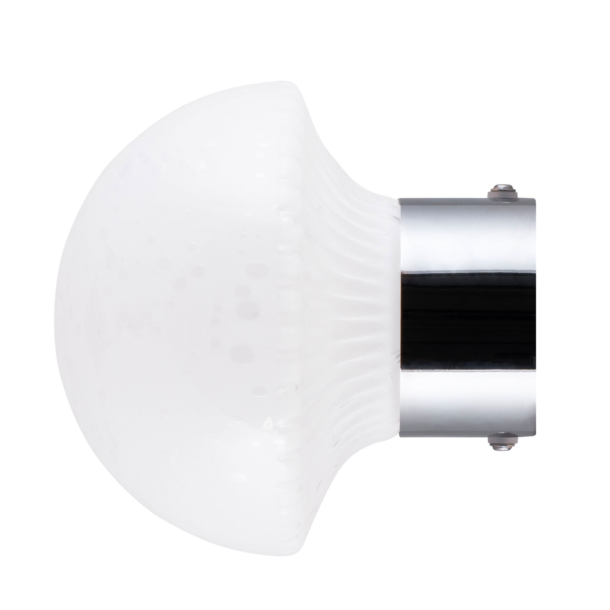 Globen Lighting Fungo 16 vegglampe hvit/krom