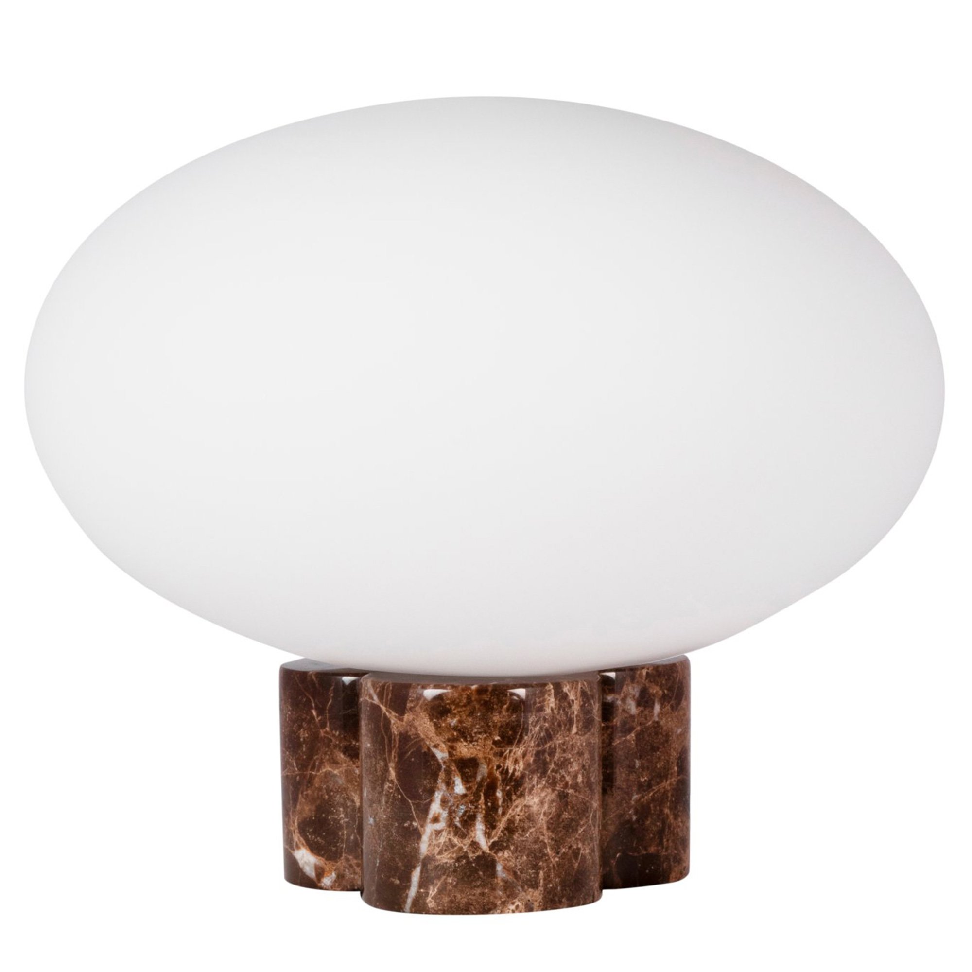 Läs mer om Globen Lighting Mammut bordslampa, 28 centimeter, brun