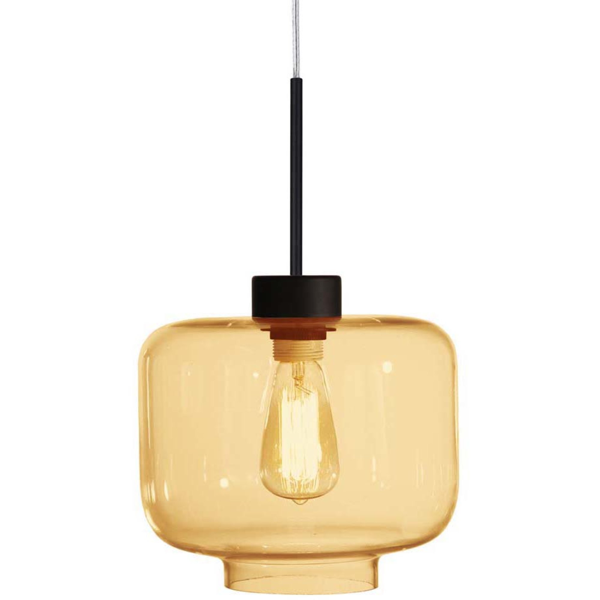 Läs mer om Globen Lighting Pendel Ritz Amber