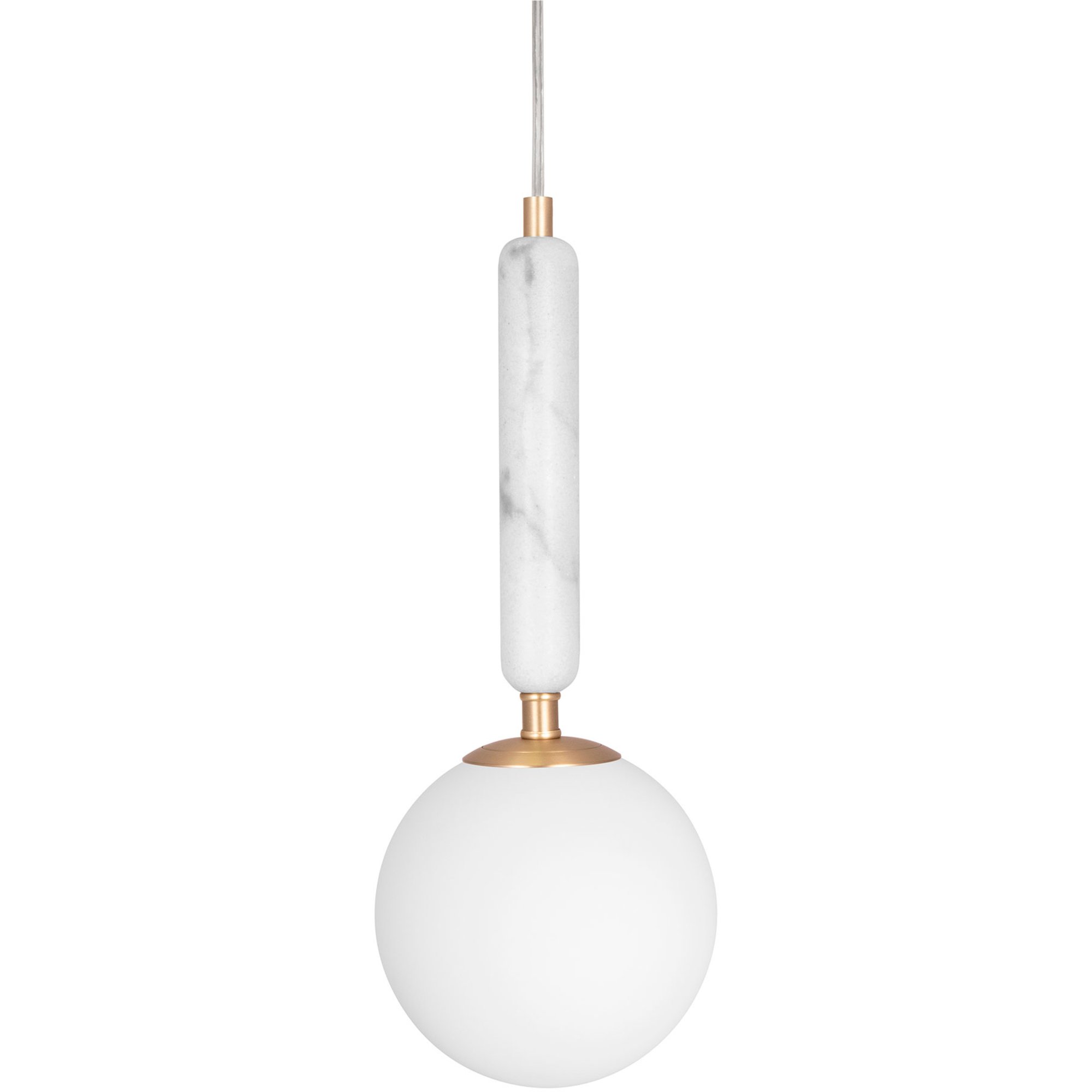 Globen Lighting Torrano-riippuvalaisin 15 cm valkoinen