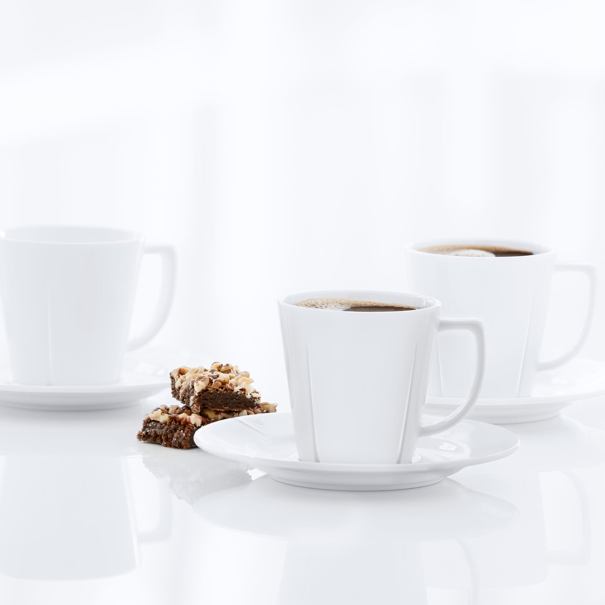 Läs mer om Rosendahl Grand Cru kaffekopp med fat 4 st.