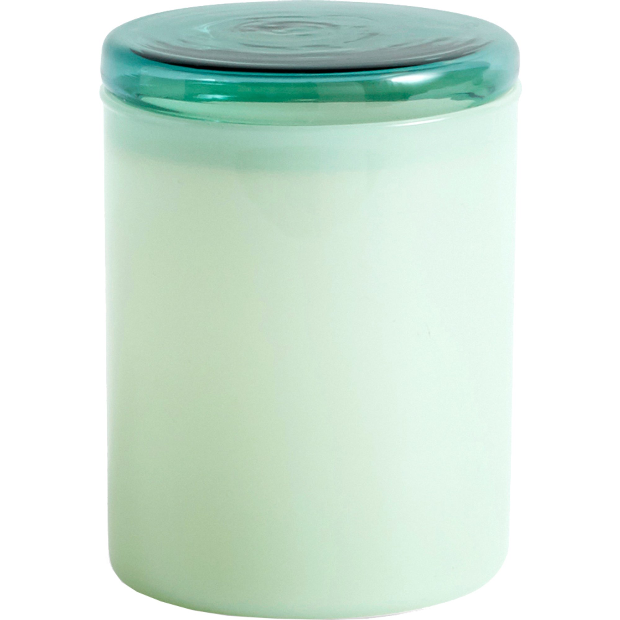 15: HAY Borosilicate opbevaringsglas, 35 cl, jadegrøn