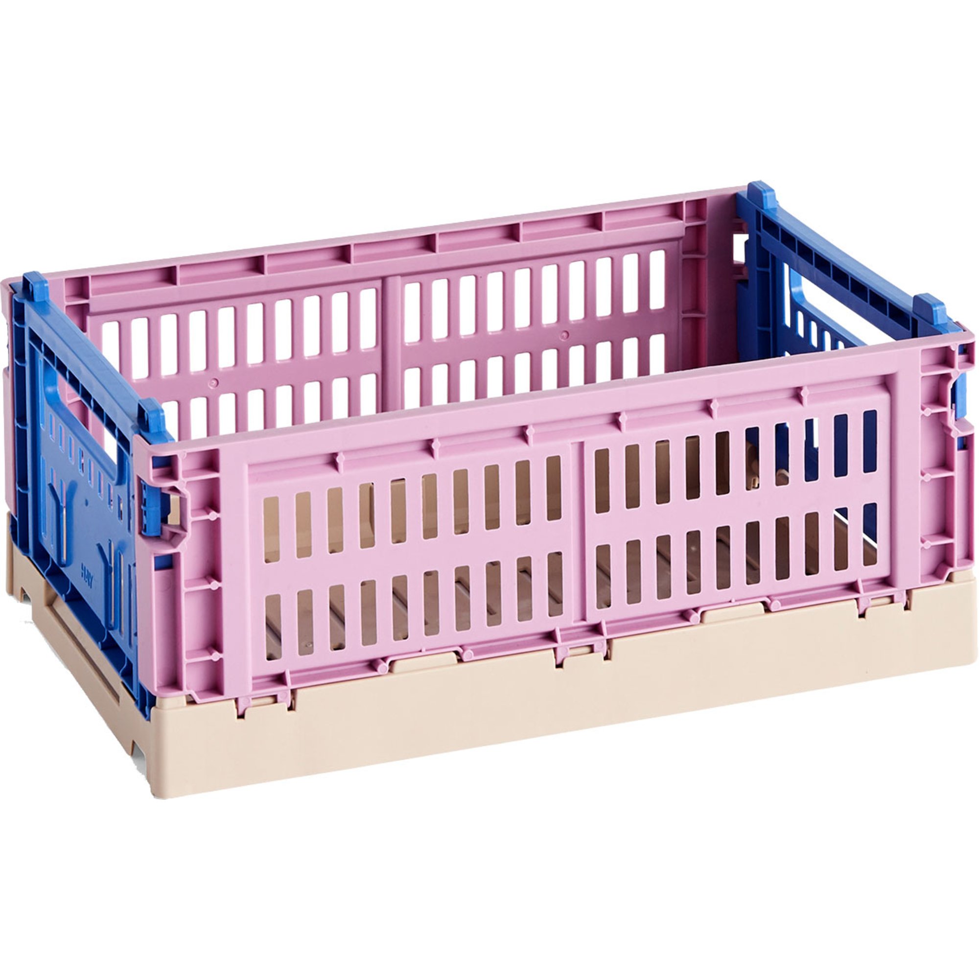 HAY Colour Crate Mix opbevaringskasse small, dusty rose