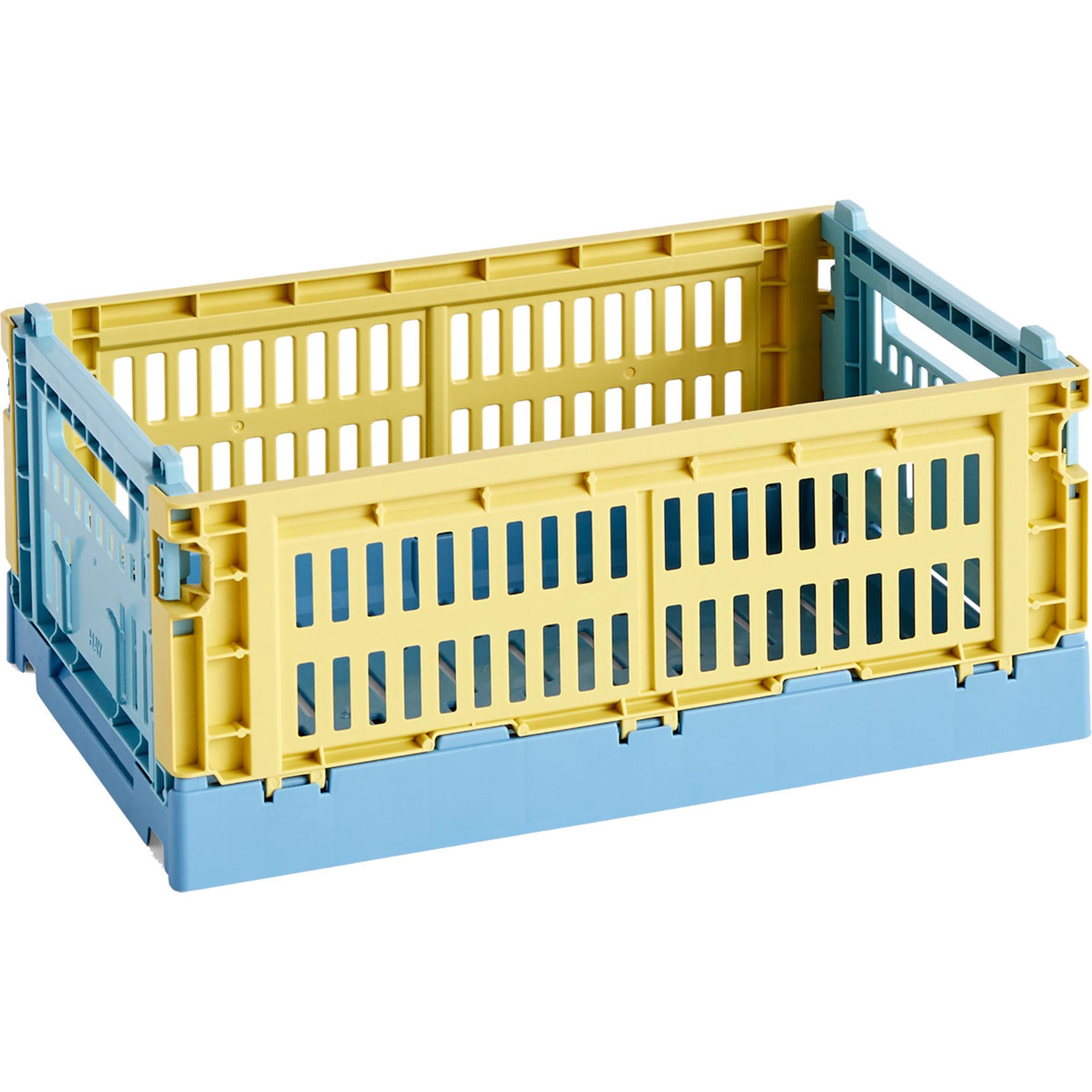 HAY Colour Crate Mix opbevaringskasse small, dusty yellow