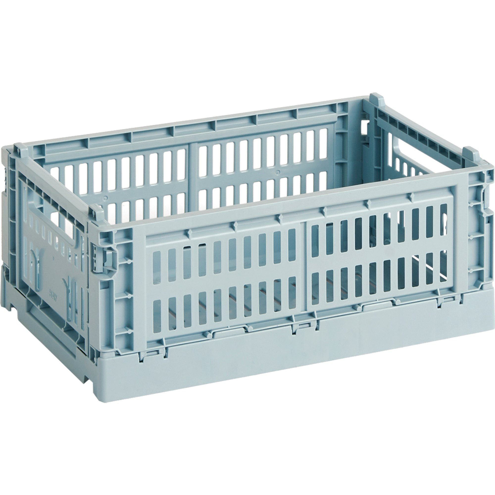 HAY Colour Crate opbevaringskasse, small, dusty blue