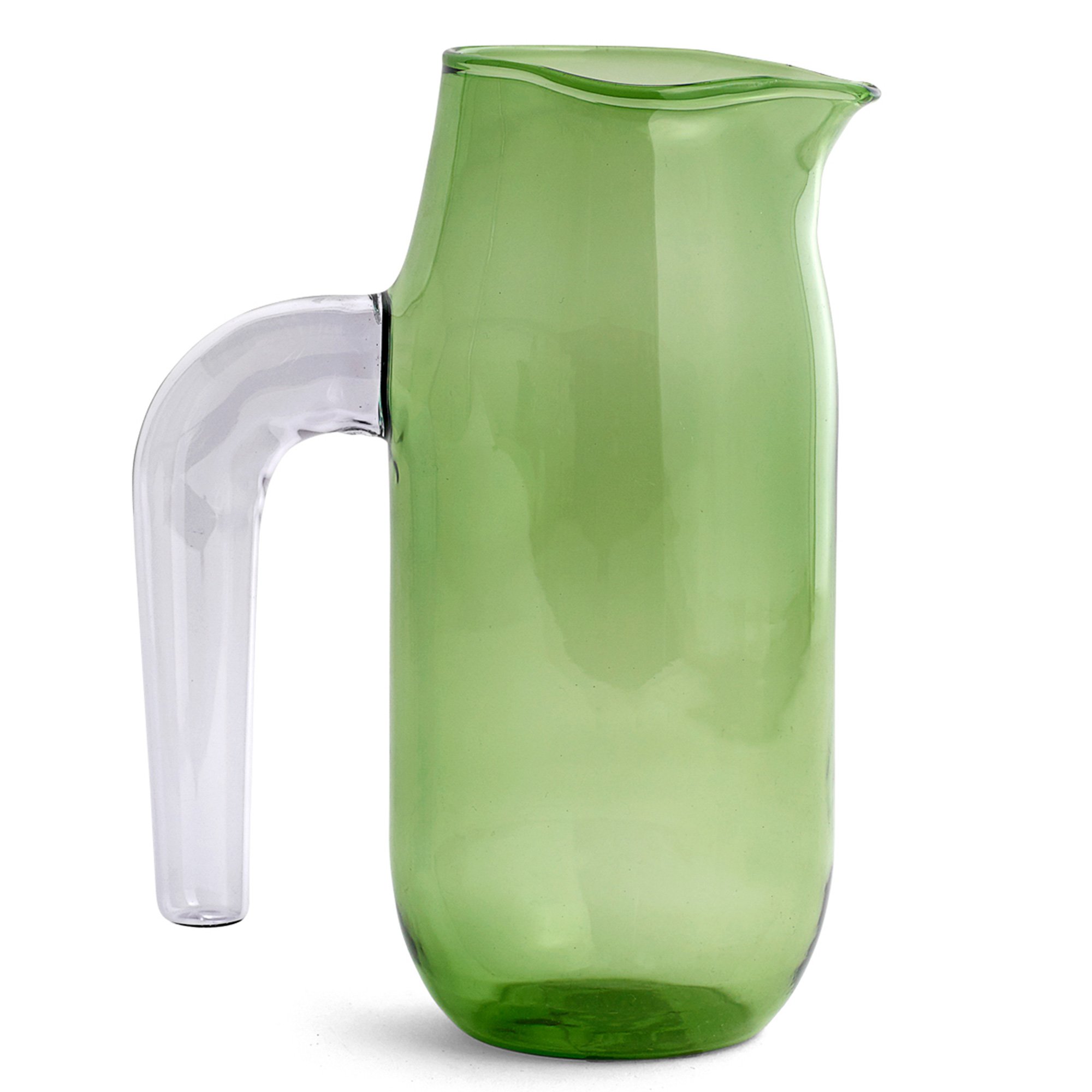 Läs mer om HAY Jug glaskanna large, 1,2 liter, grön