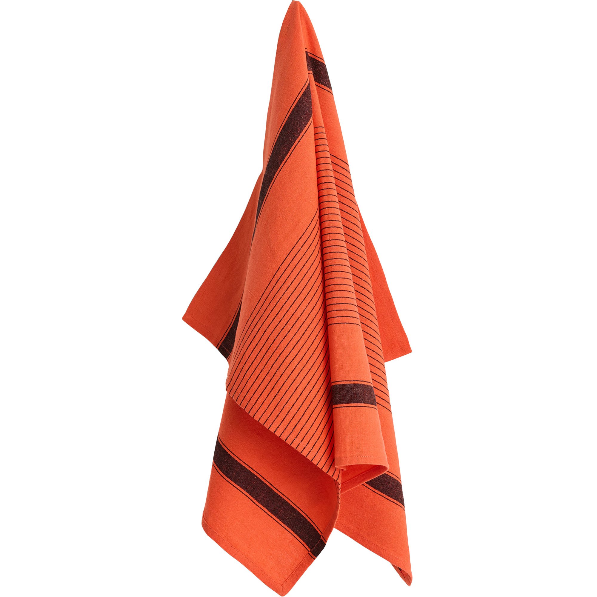 Läs mer om HAY Linear kökshandduk, warm red