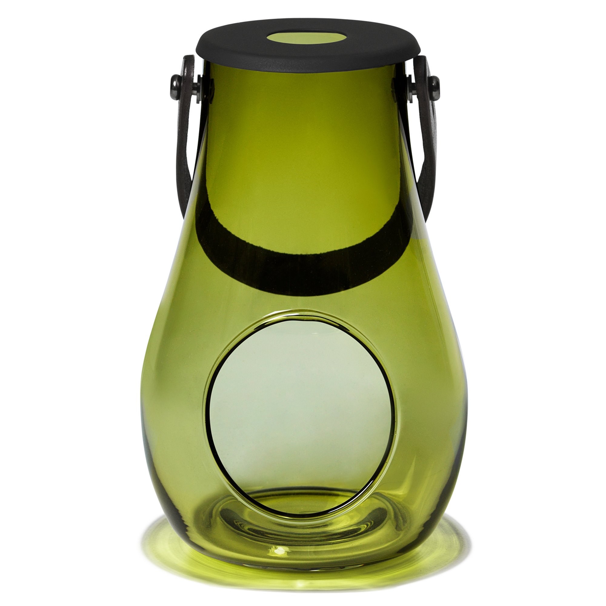 Holmegaard DWL lanterne, 16 cm, olivengrøn