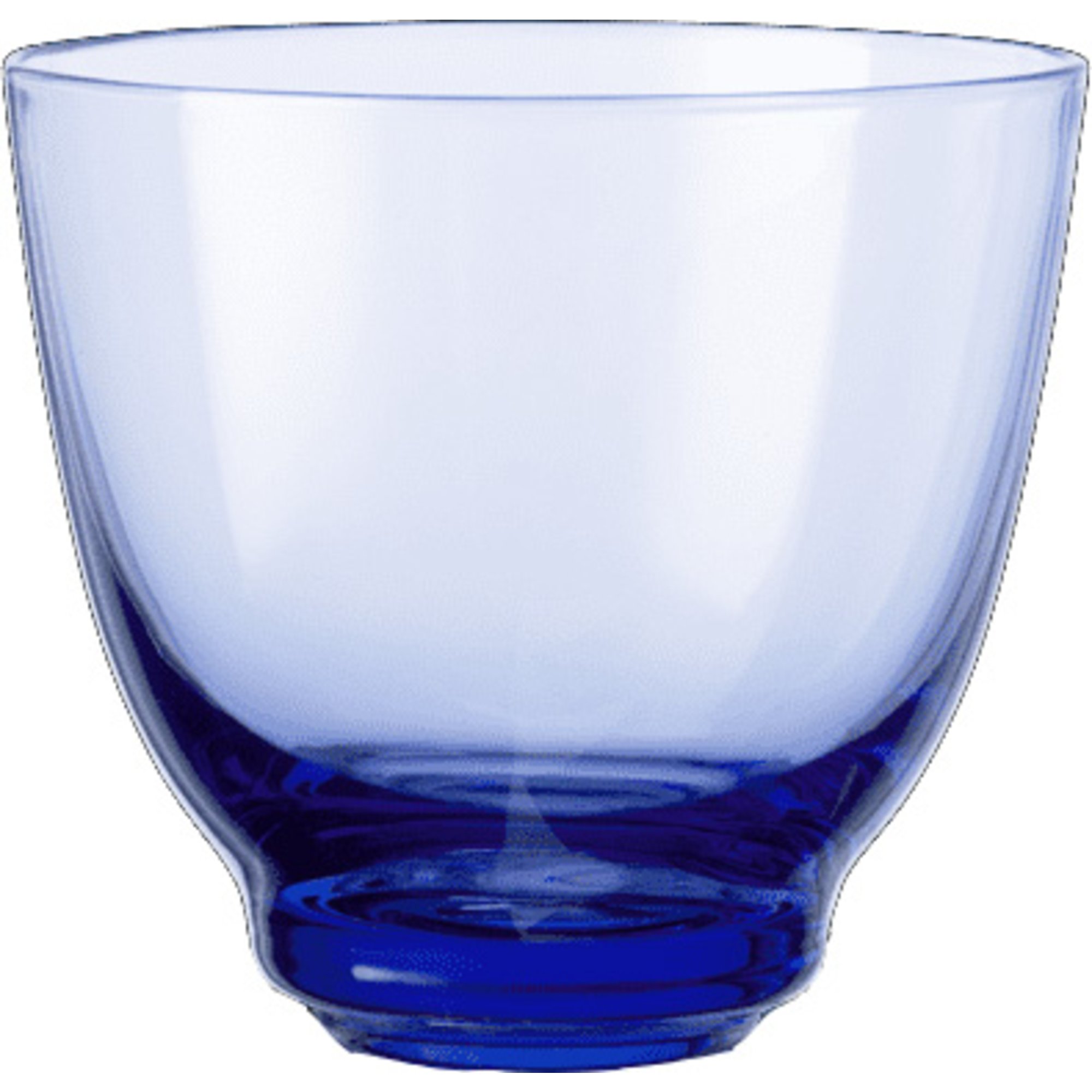 Holmegaard Flow vannglass 35 cl, mørkeblått