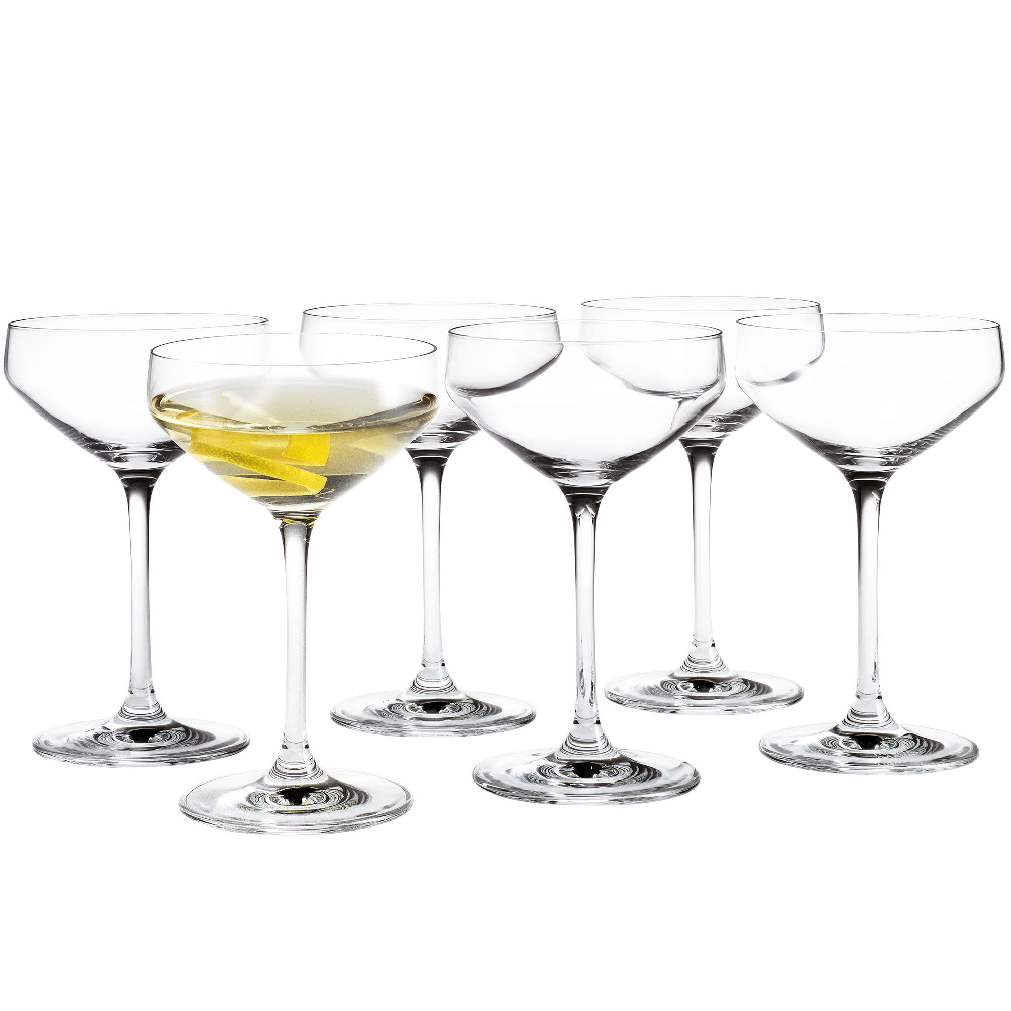 Holmegaard Perfection Martiniglas 29 cl 6 st Klar