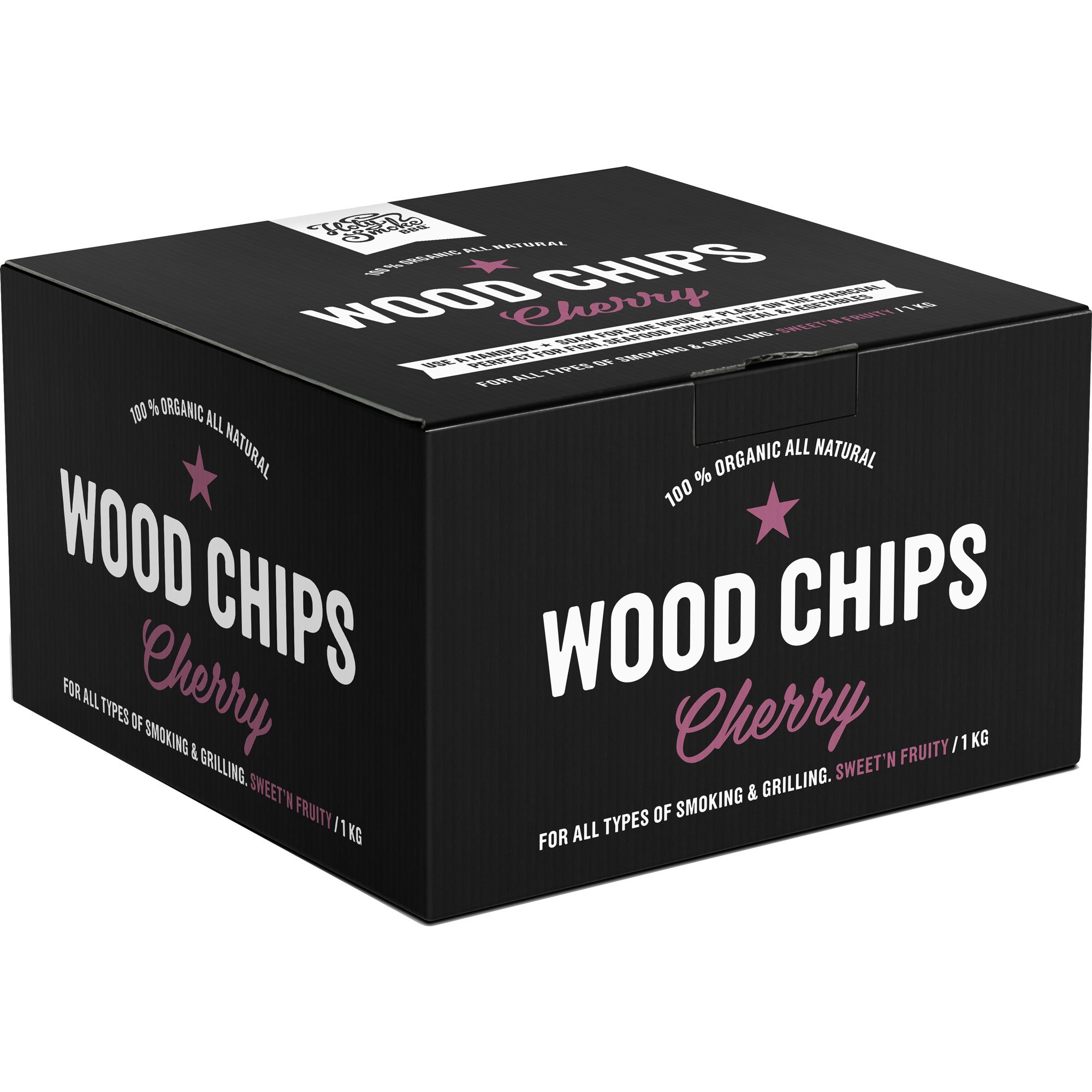 Läs mer om Holy Smoke BBQ Smoke Chips 1 kg, cherry