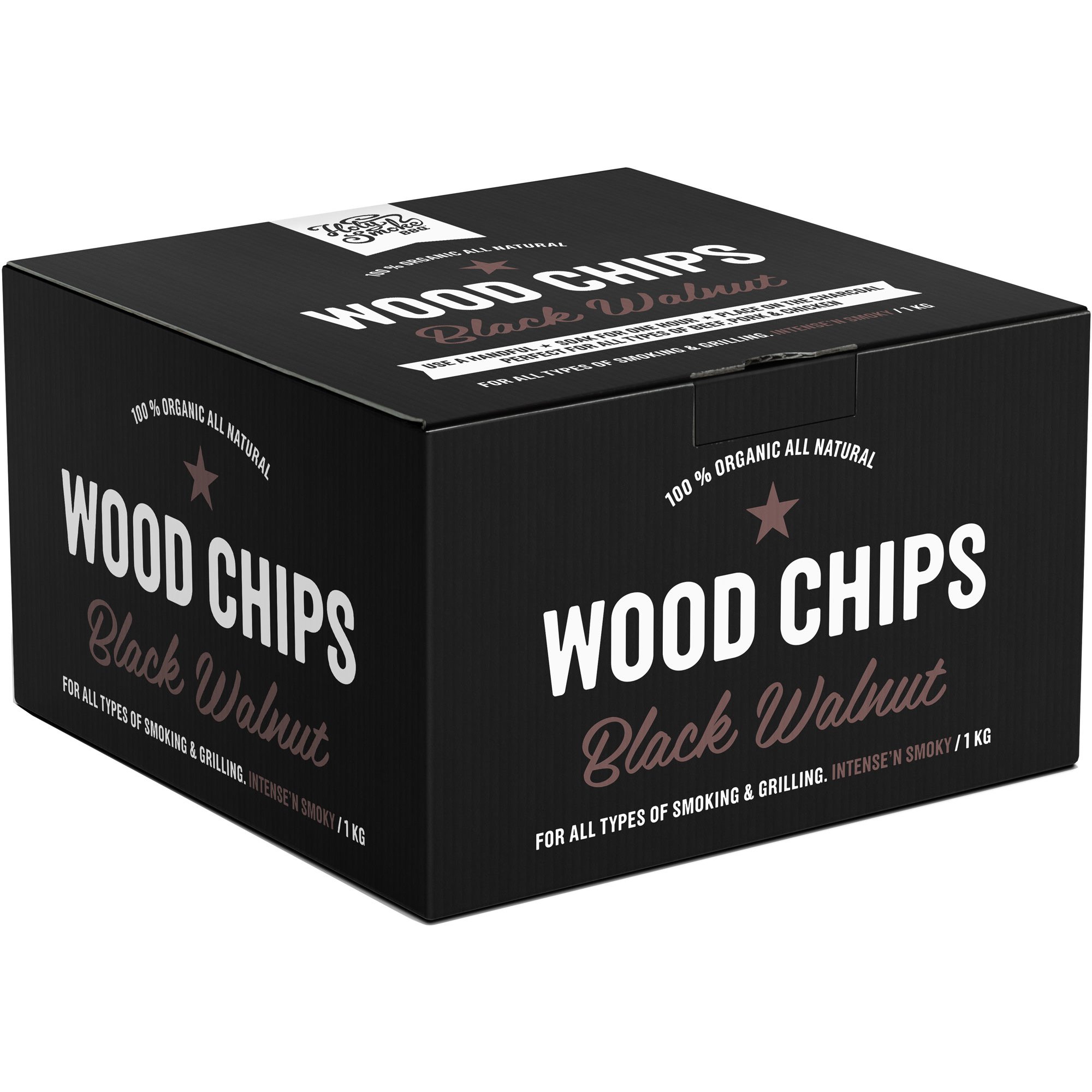 Läs mer om Holy Smoke BBQ Smoke Chips 1 kg, walnut