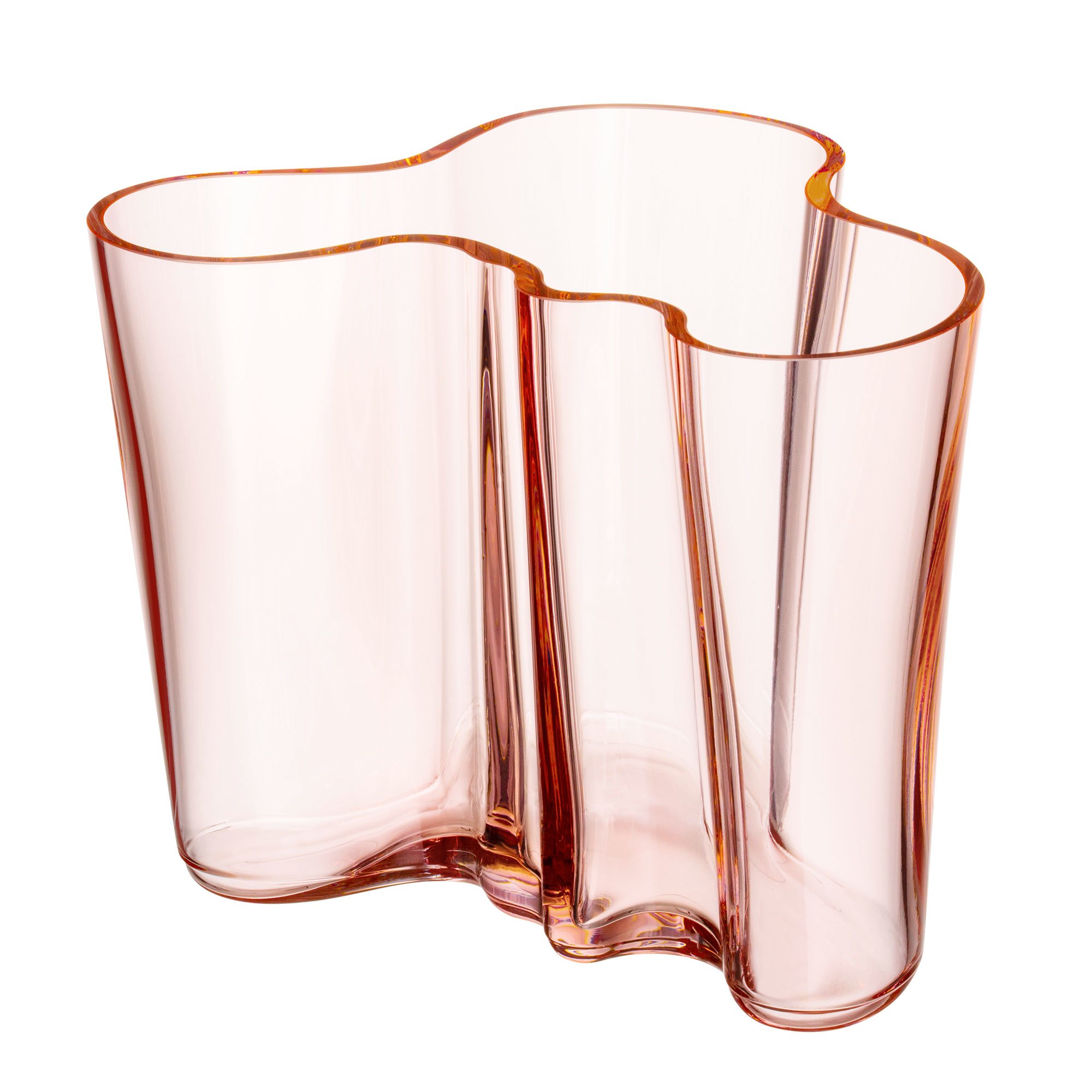 Iittala Alvar Aalto Collection vas 160 mm laxrosa