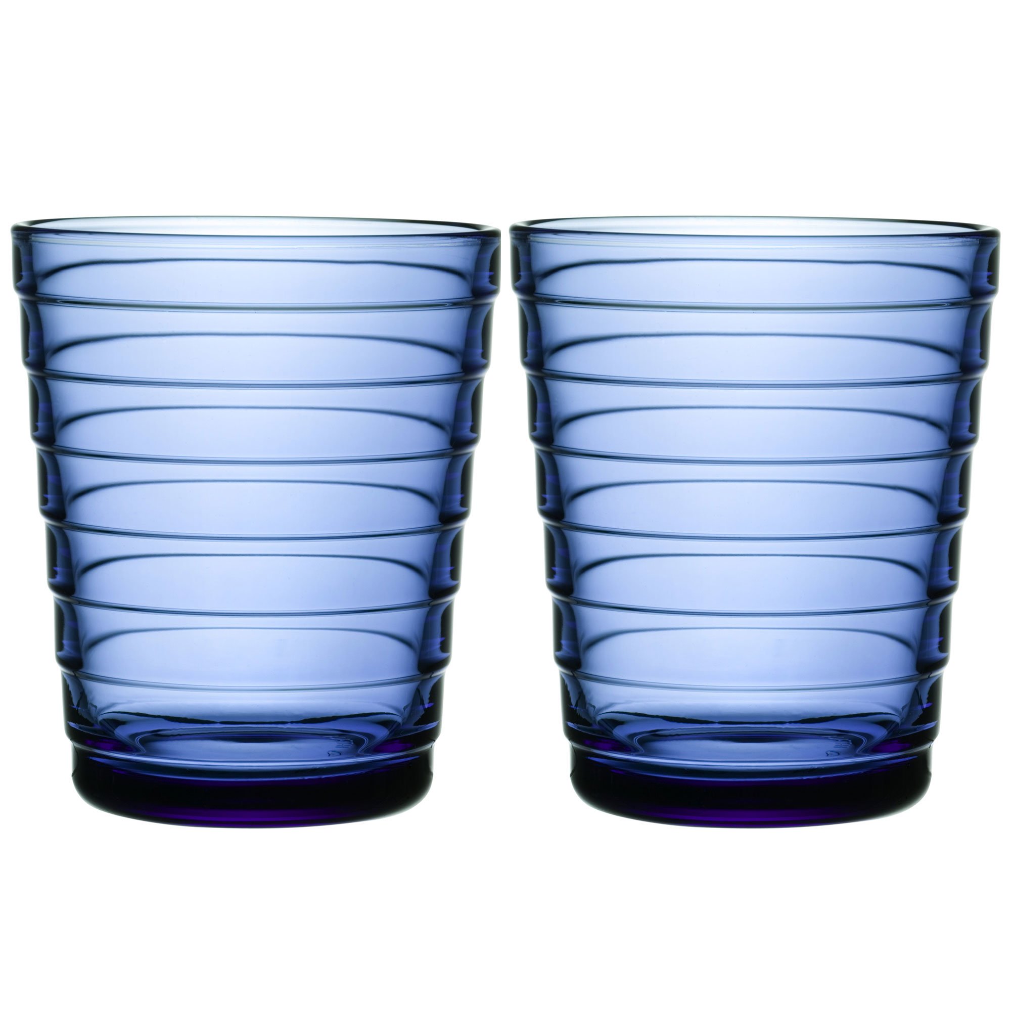Läs mer om Iittala Aino Aalto glas 22 cl 2-pack, ultramarinblå
