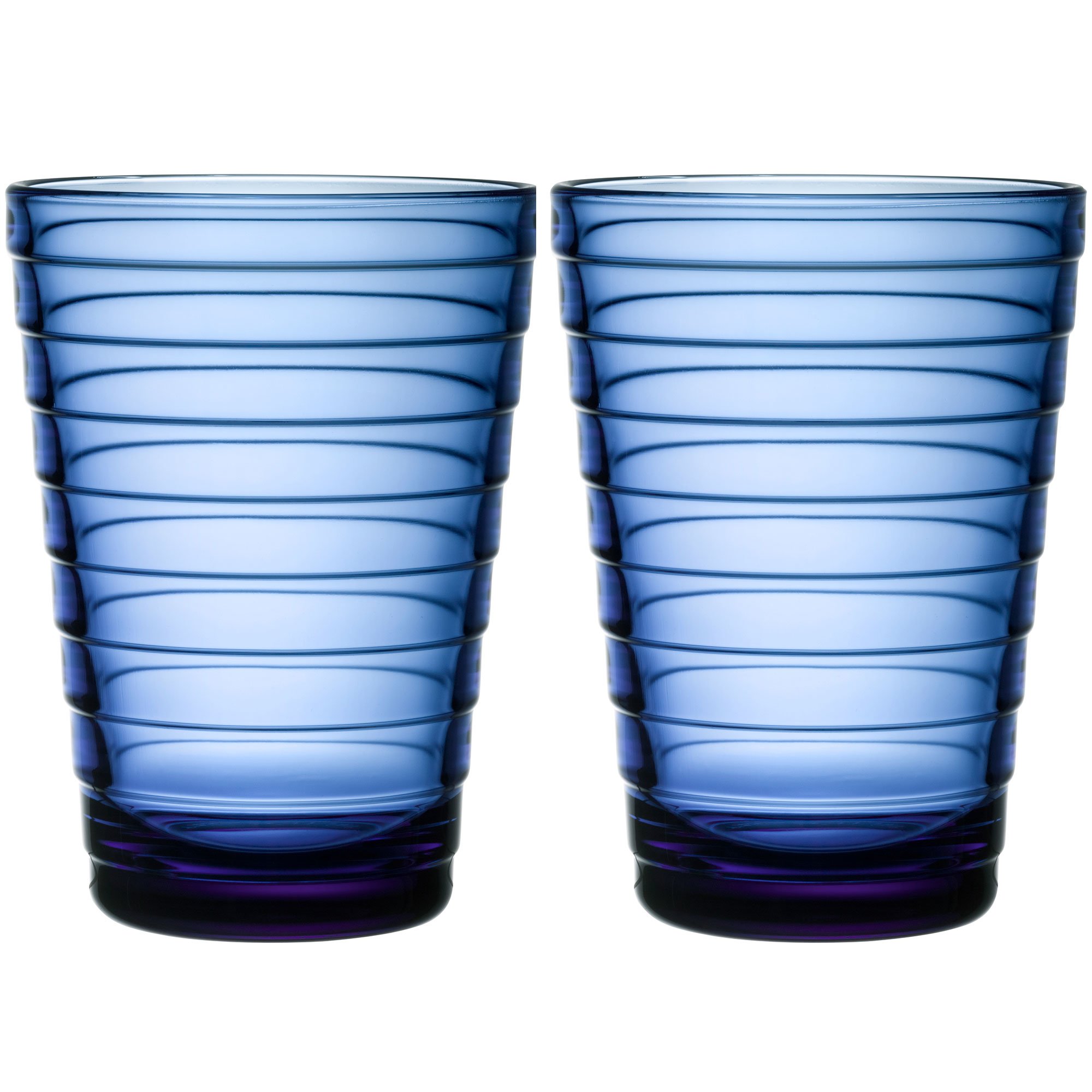 Läs mer om Iittala Aino Aalto vattenglas 33 cl 2-pack, ultramarinblå