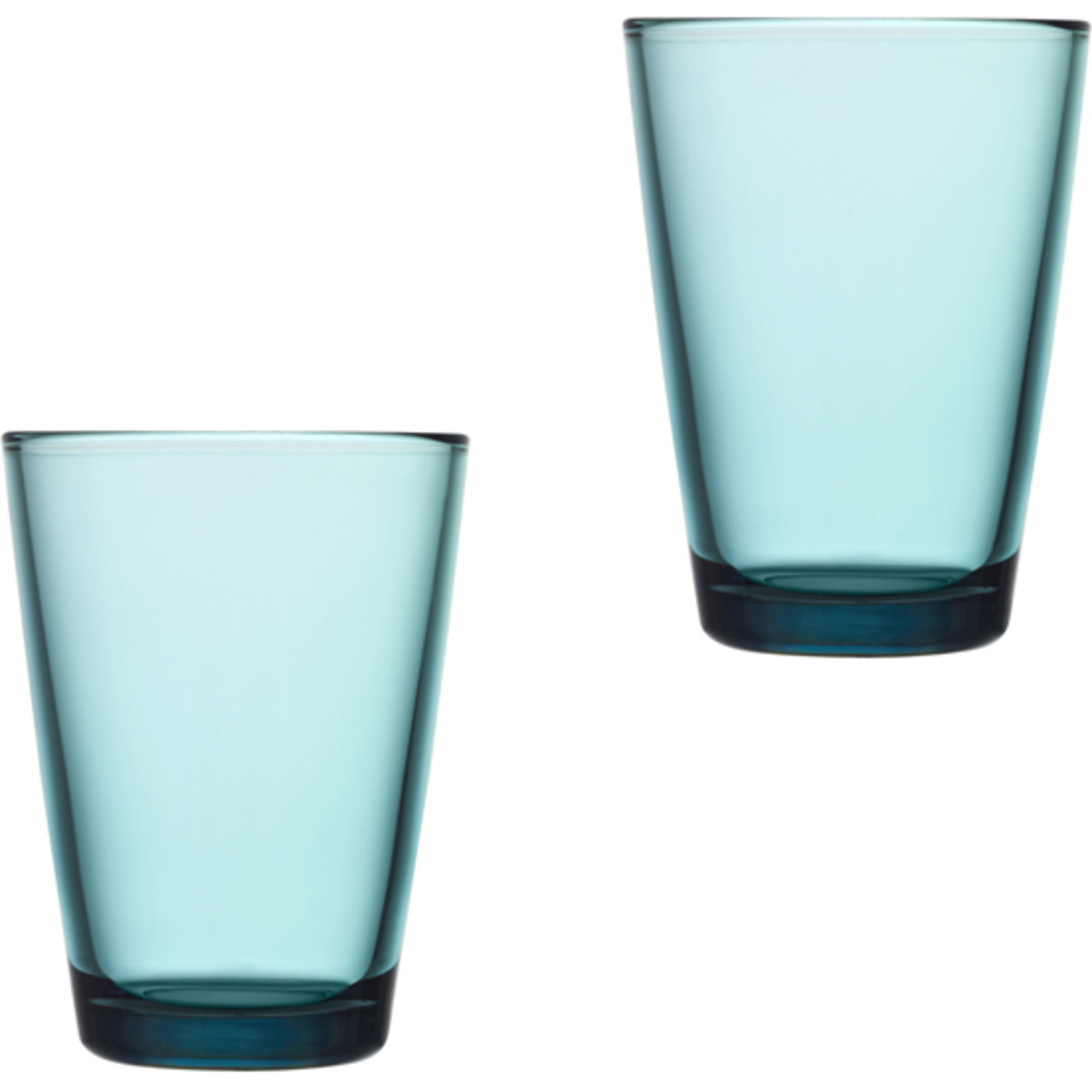 Iittala Kartio Glass 40 cl Havsblå 2-pack