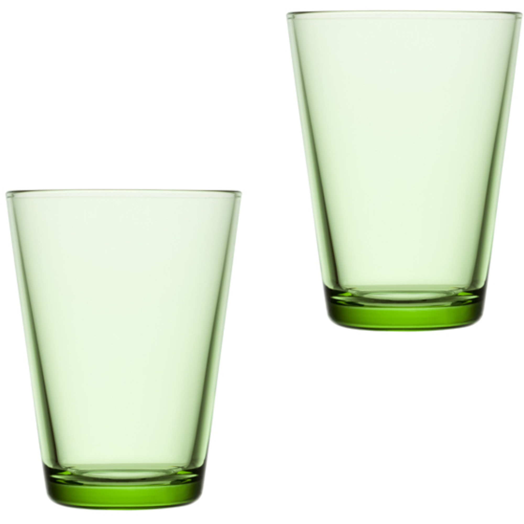 Läs mer om Iittala Kartio Glas 40 cl Äppelgrön 2-pack